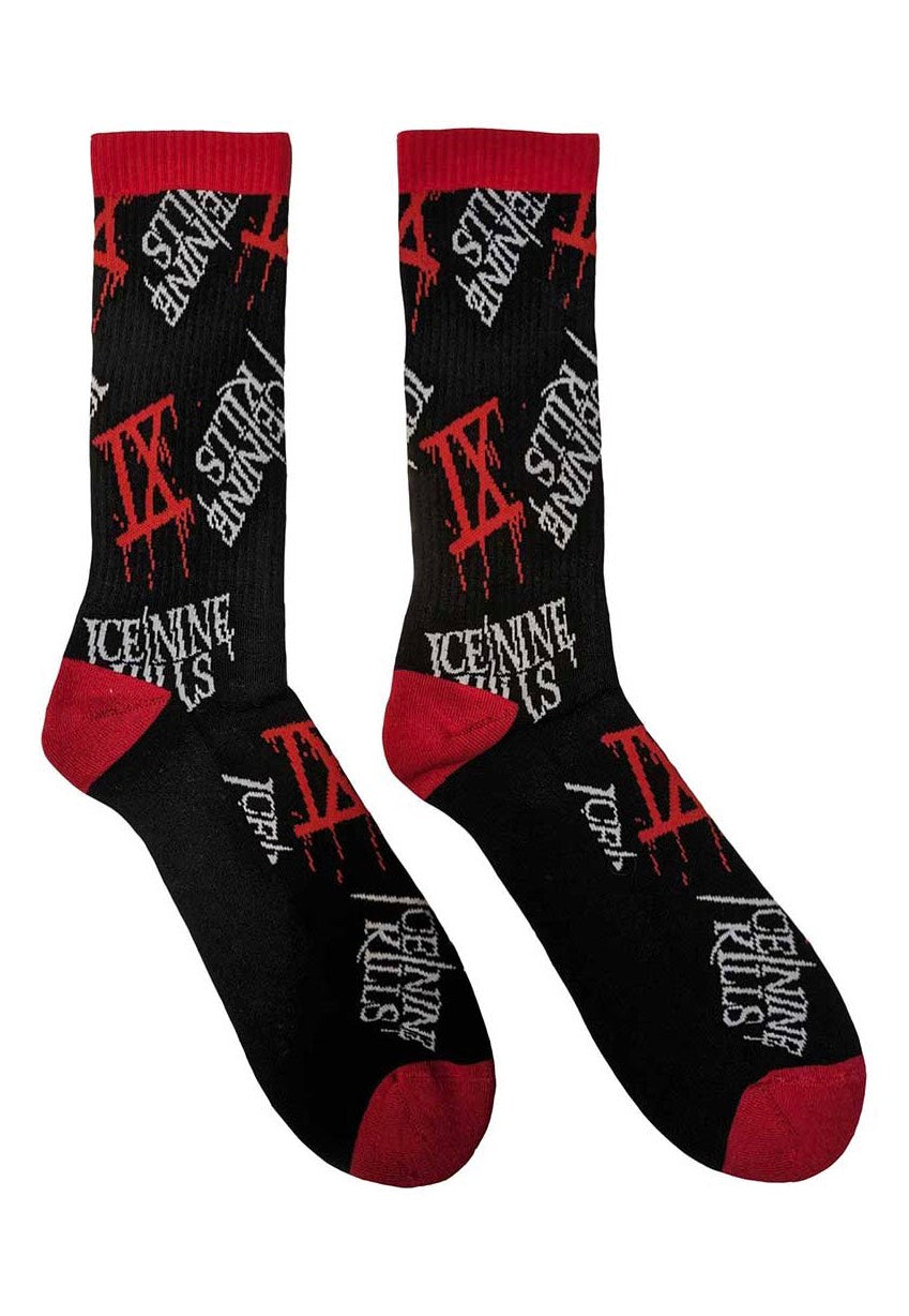 Ice Nine Kills - Logos - Socks | Neutral-Image