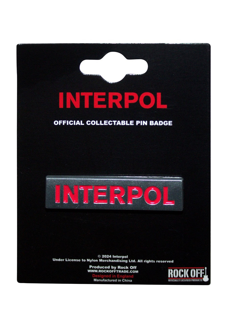 Interpol - Logo - Pin | Neutral-Image