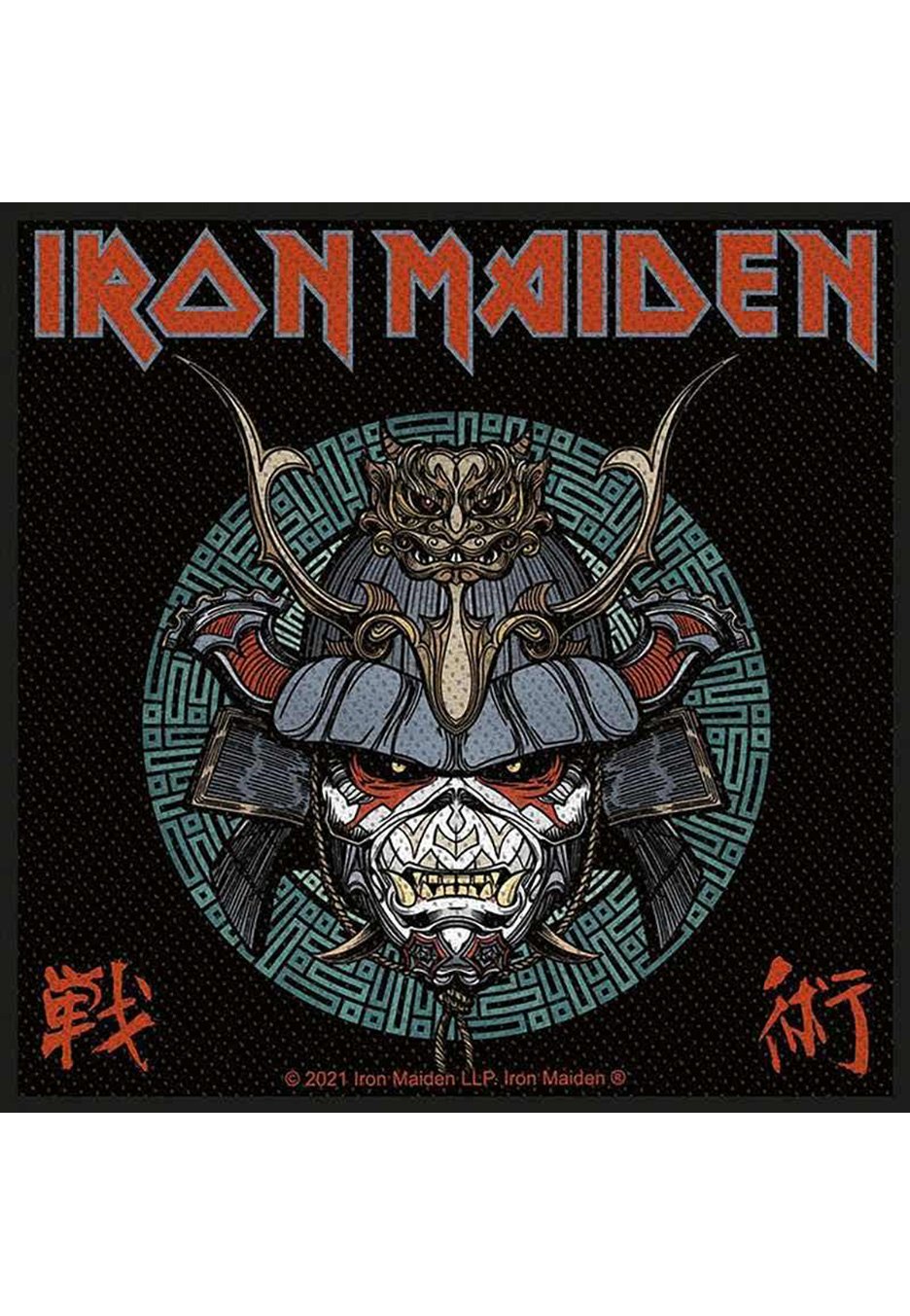 Iron Maiden - Senjutsu Samurai Eddie - Patch | Neutral-Image