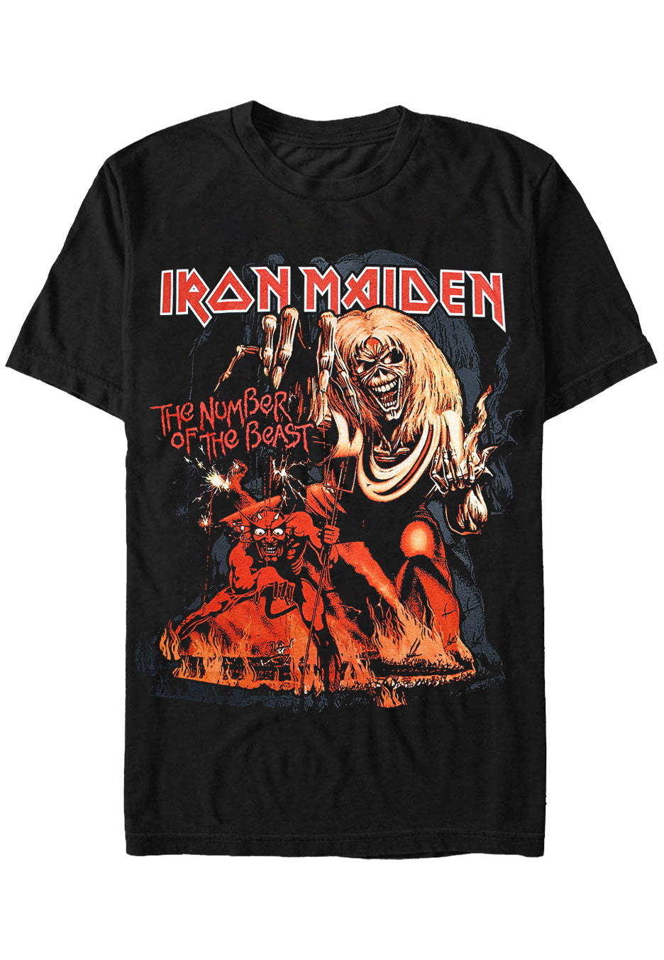 Iron Maiden - Number Of The Beast Graphic - T-Shirt | Neutral-Image