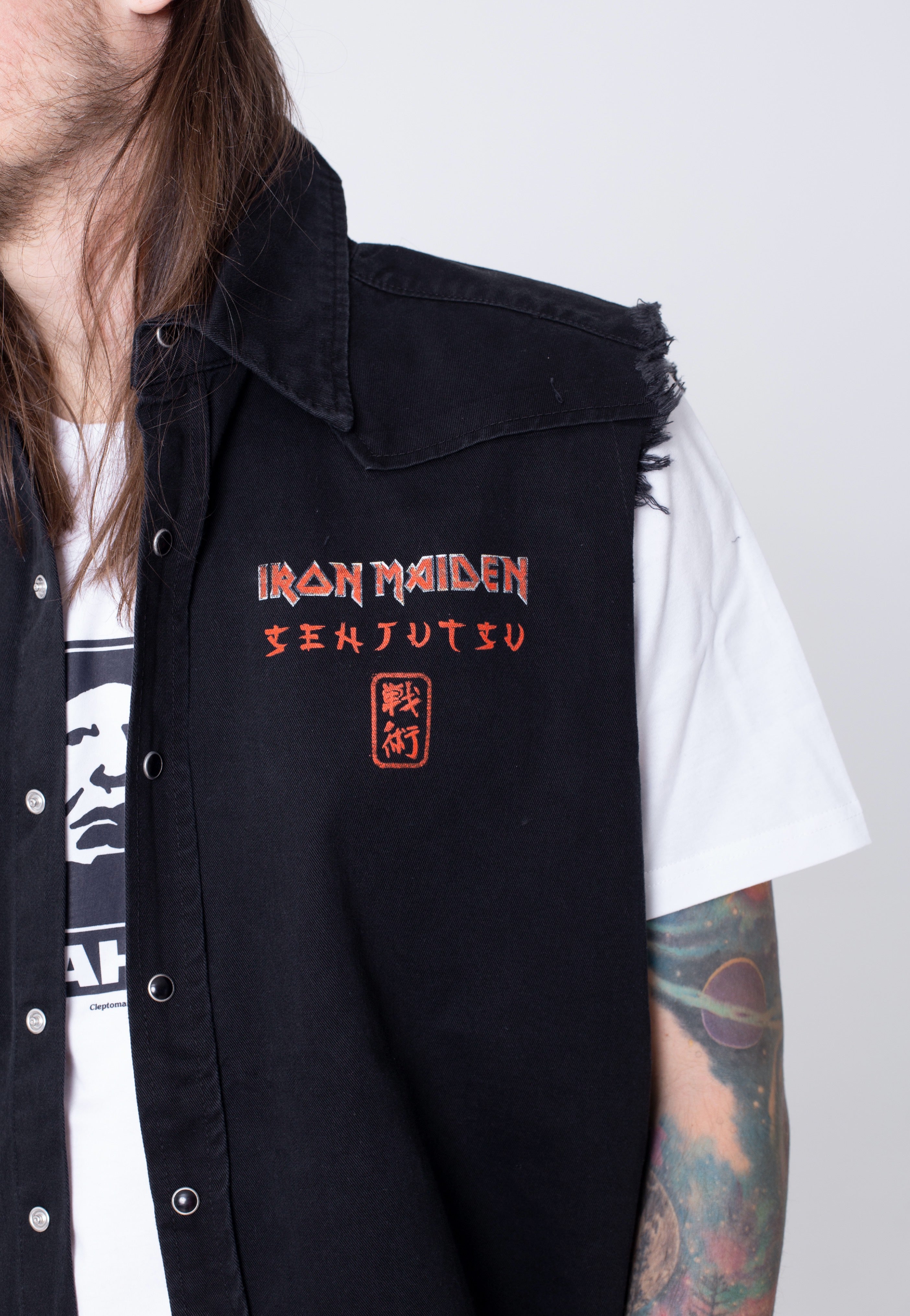 Iron Maiden - Samurai Eddie - Vest | Men-Image