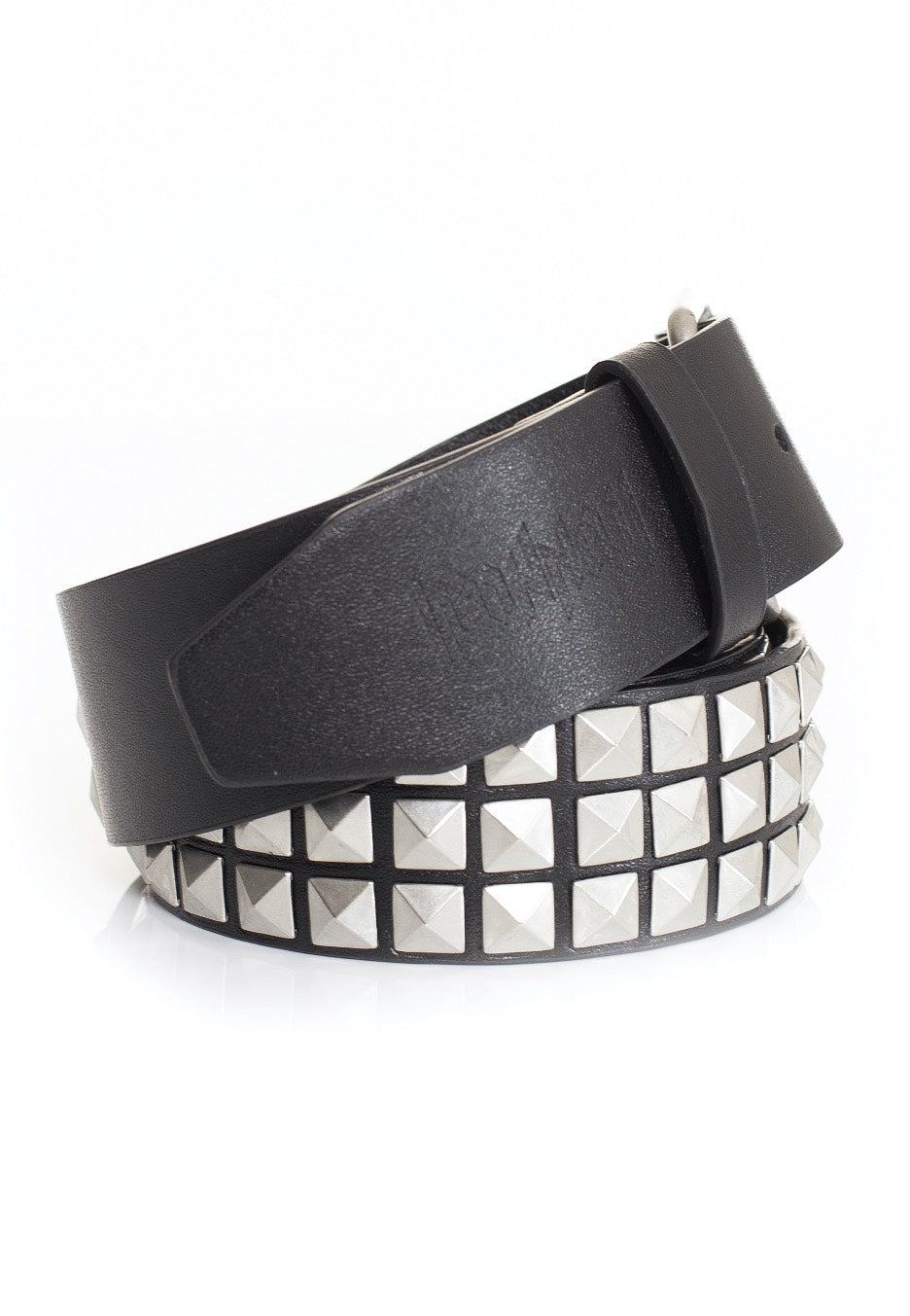 Ironnail - Three Rows Of Rivets Black/Silver - Belt | Neutral-Image