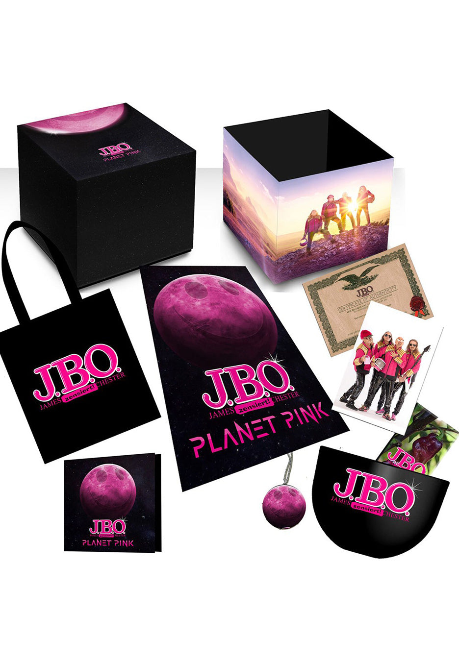 J.B.O. - Planet Pink Limited Edition - CD Boxset | Neutral-Image