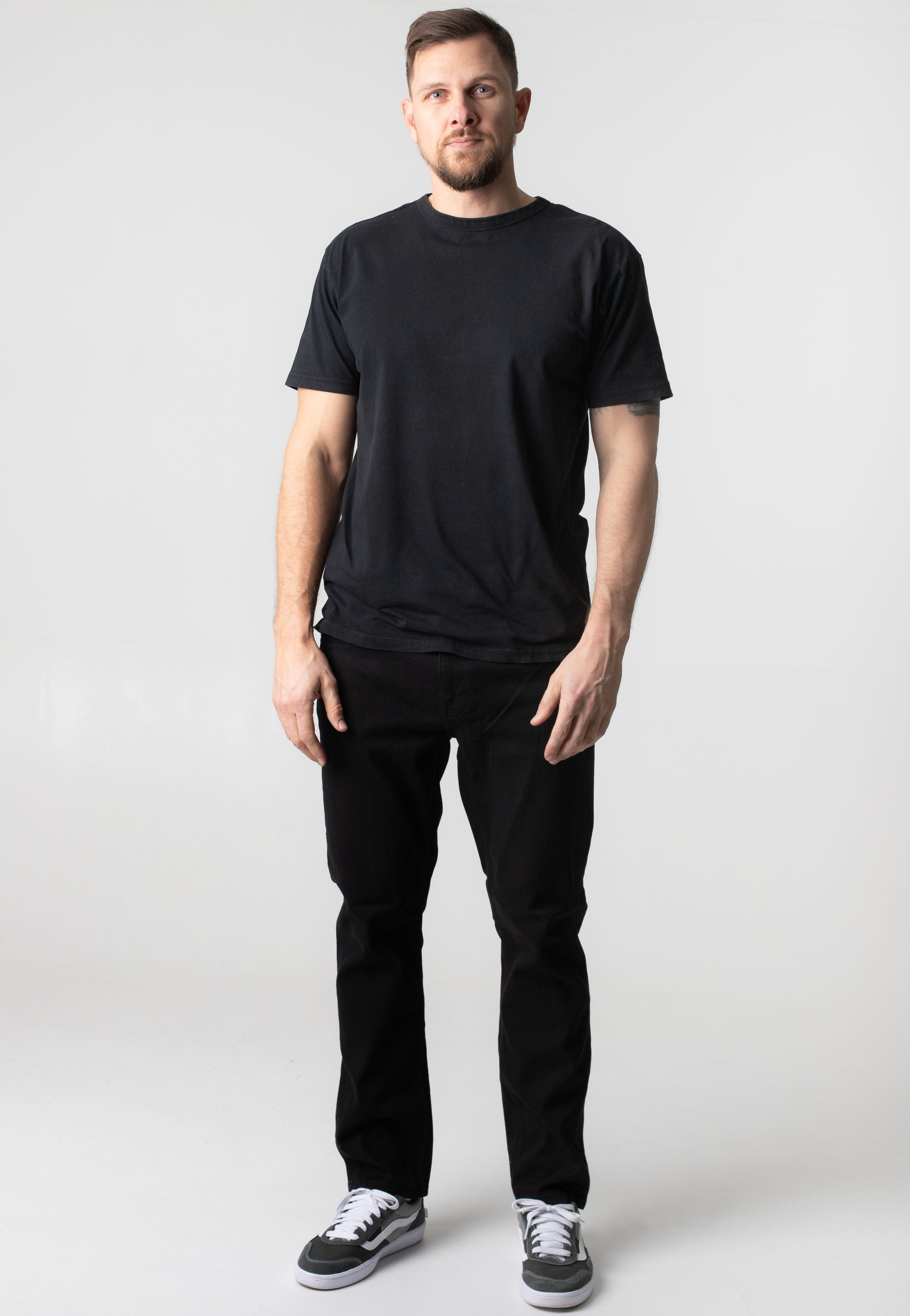 Only & Sons - Weft Reg Black Denim - Jeans | Men-Image