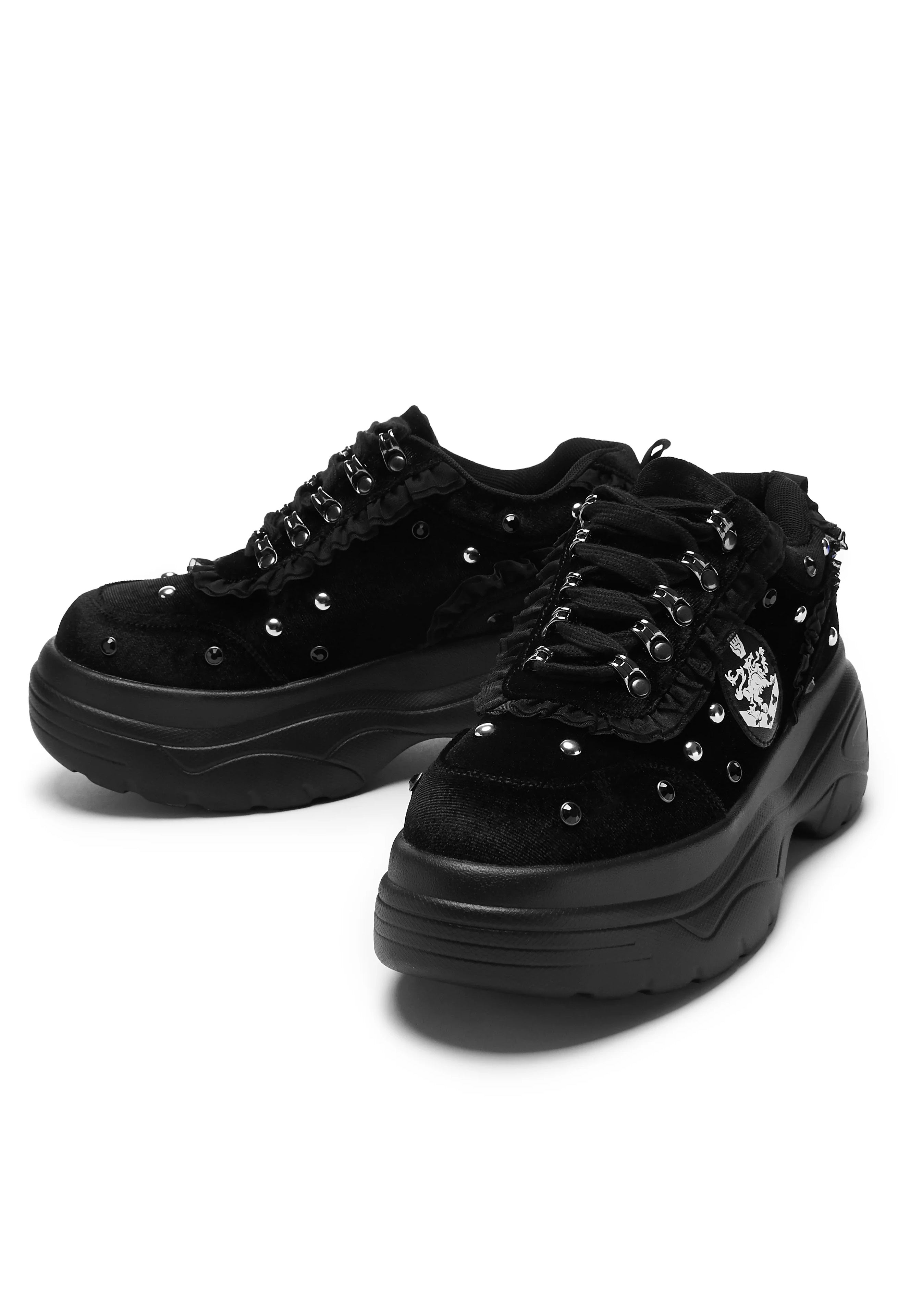 Koi Footwear x Twilight - Olympic Coven Crest Midnight Chunky Trainers Black - Girl Shoes | Women-Image