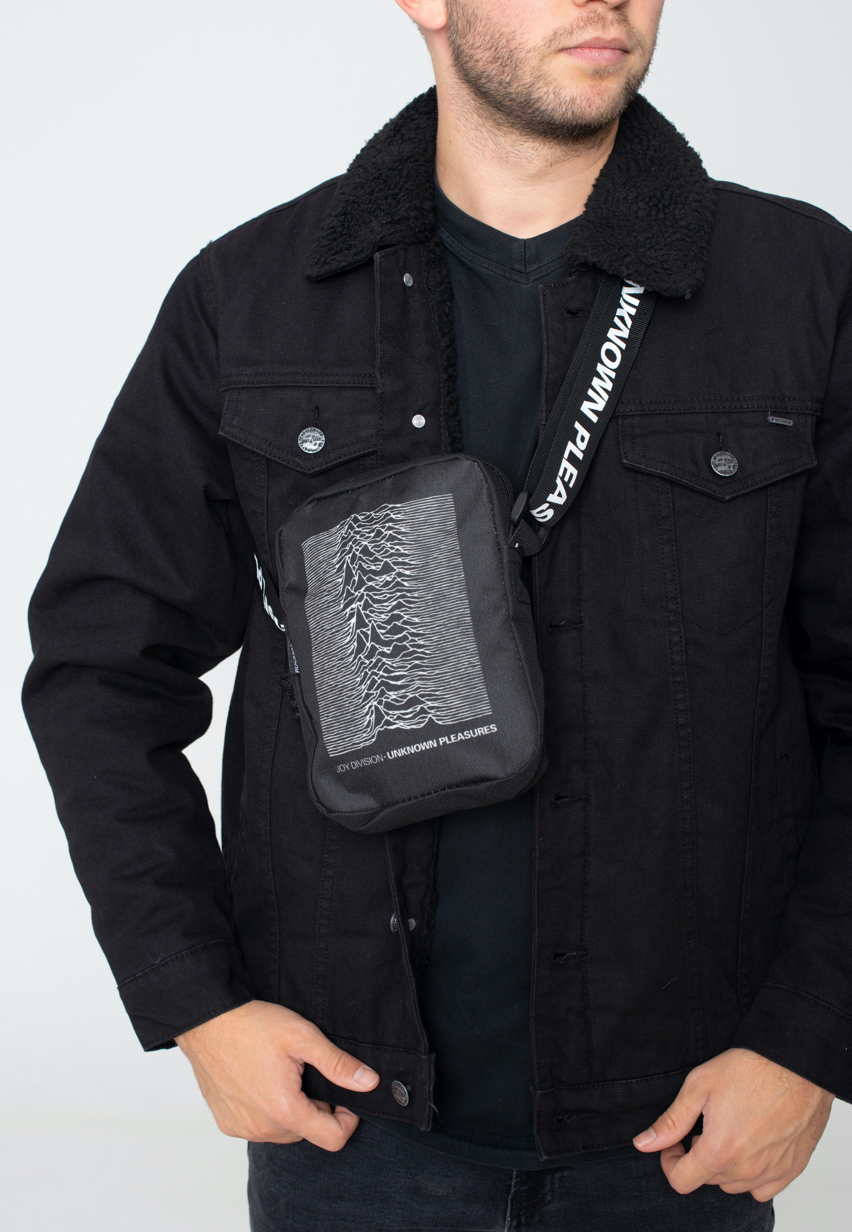 Joy Division - Unknown Pleasures Crossbody - Bag | Neutral-Image