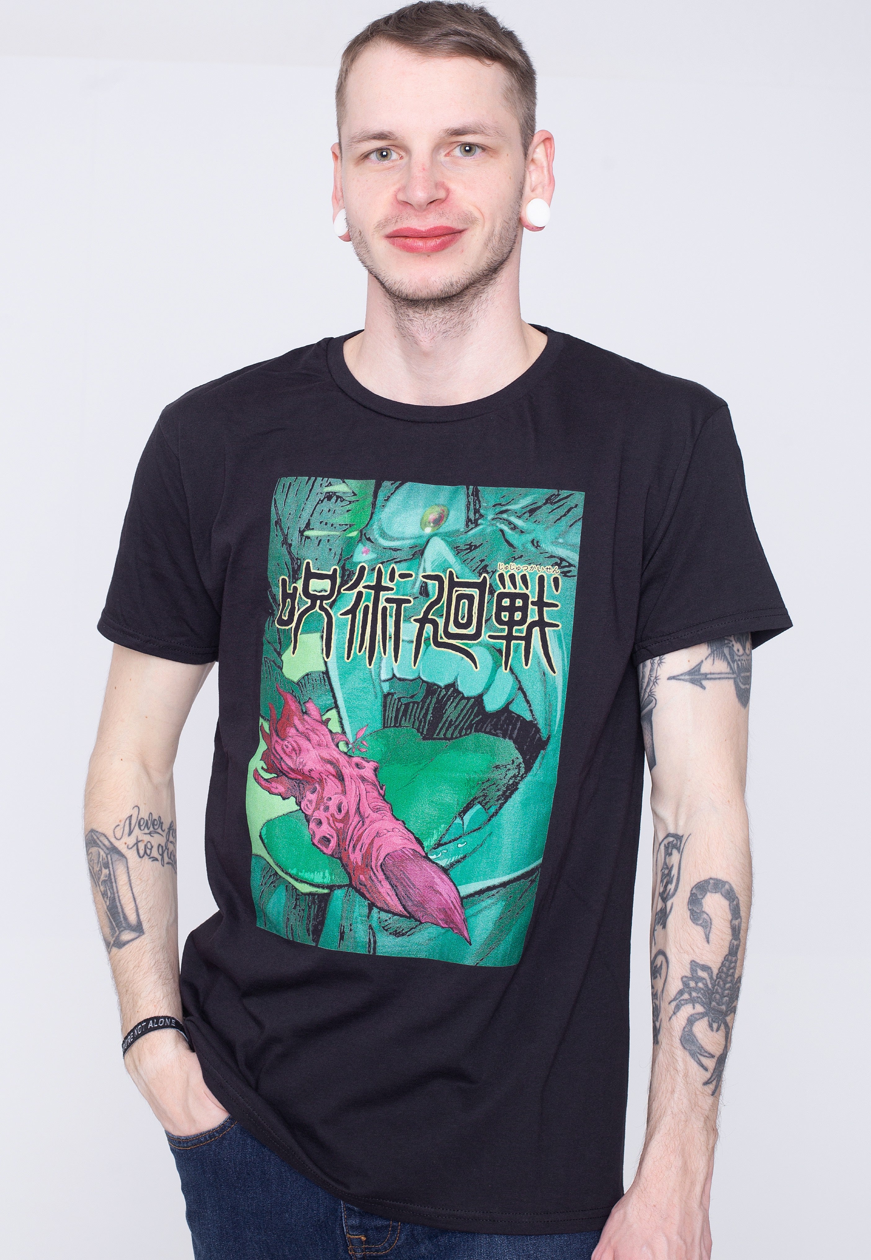 Jujutsu Kaisen - Finger Licking - T-Shirt | Men-Image