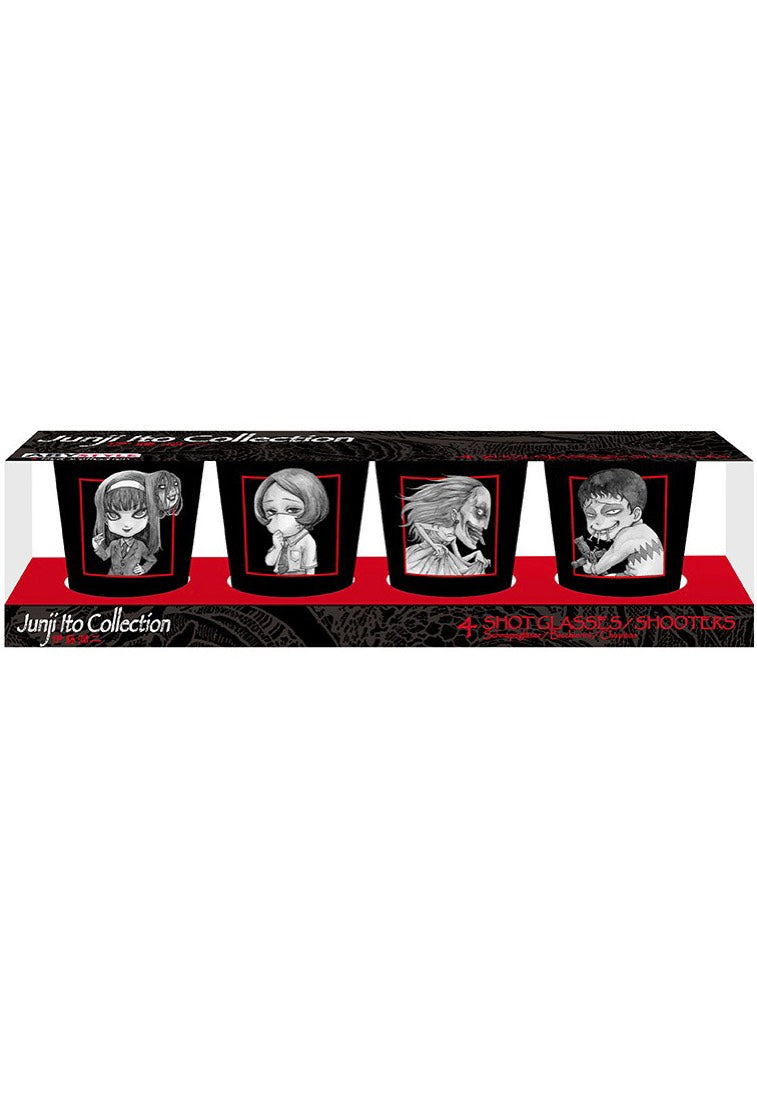 Junji Ito - Characters Set Of 4 - Glasses | Neutral-Image