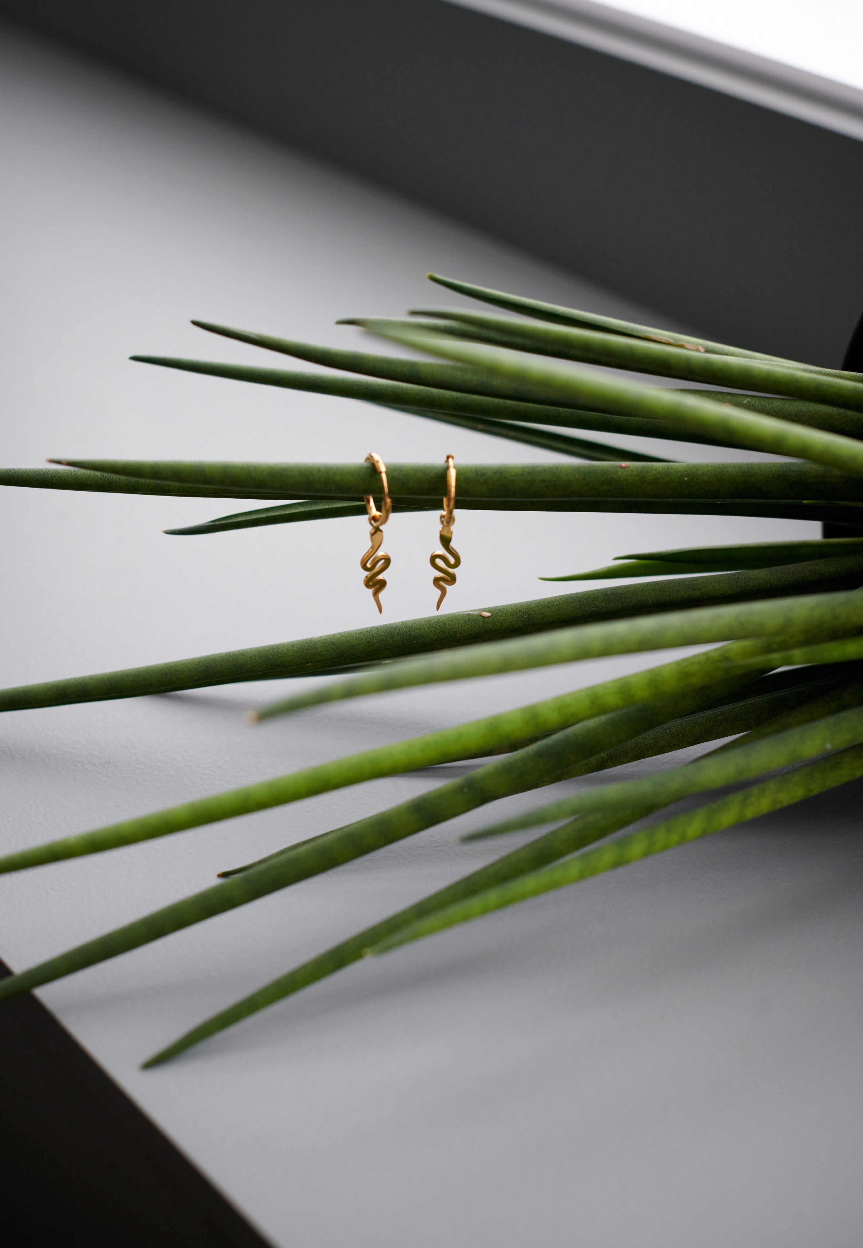 Wildcat - Little Snake Gold - Earrings | Neutral-Image