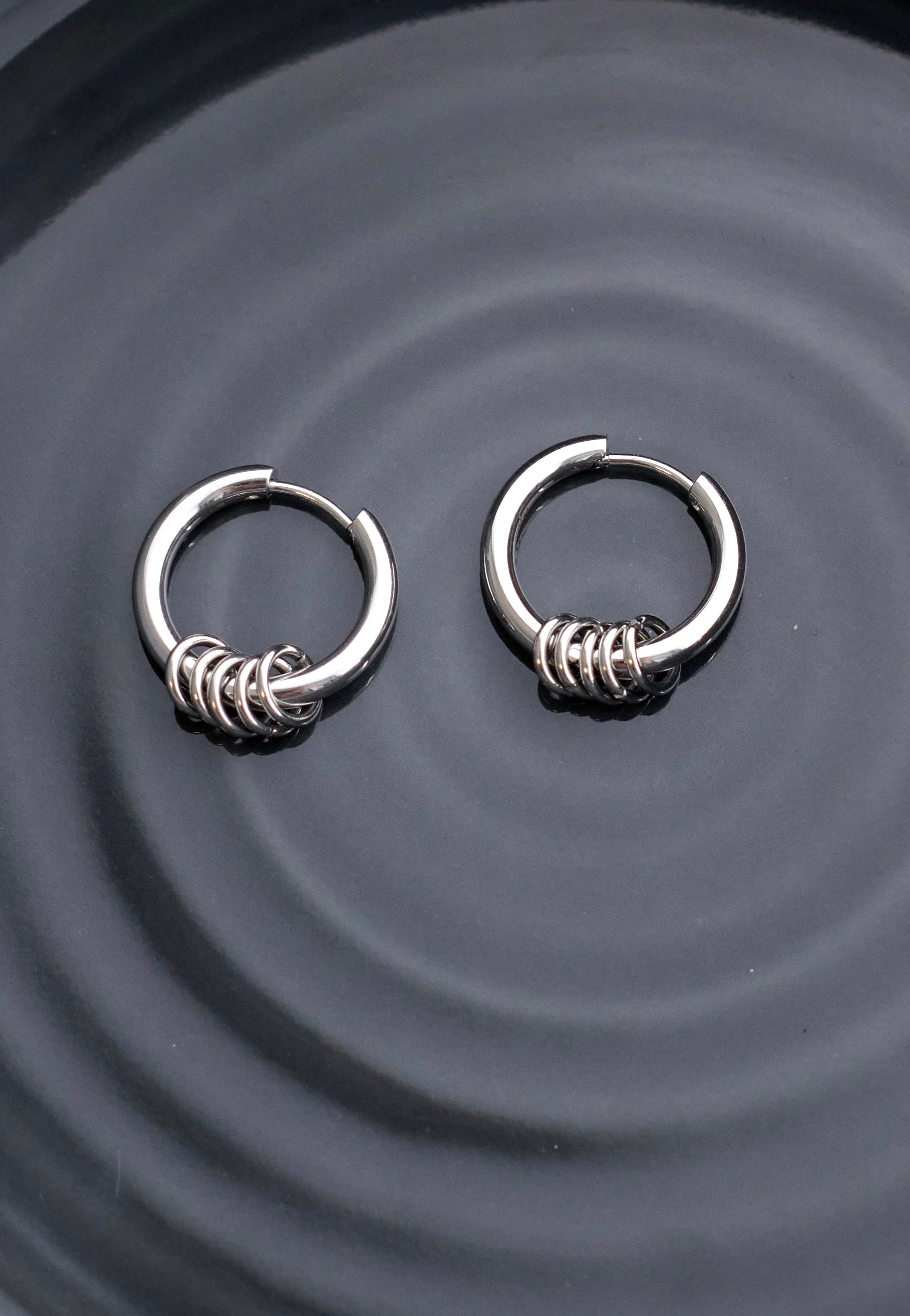 etNox - Rings Hoop Silver - Earrings | Neutral-Image