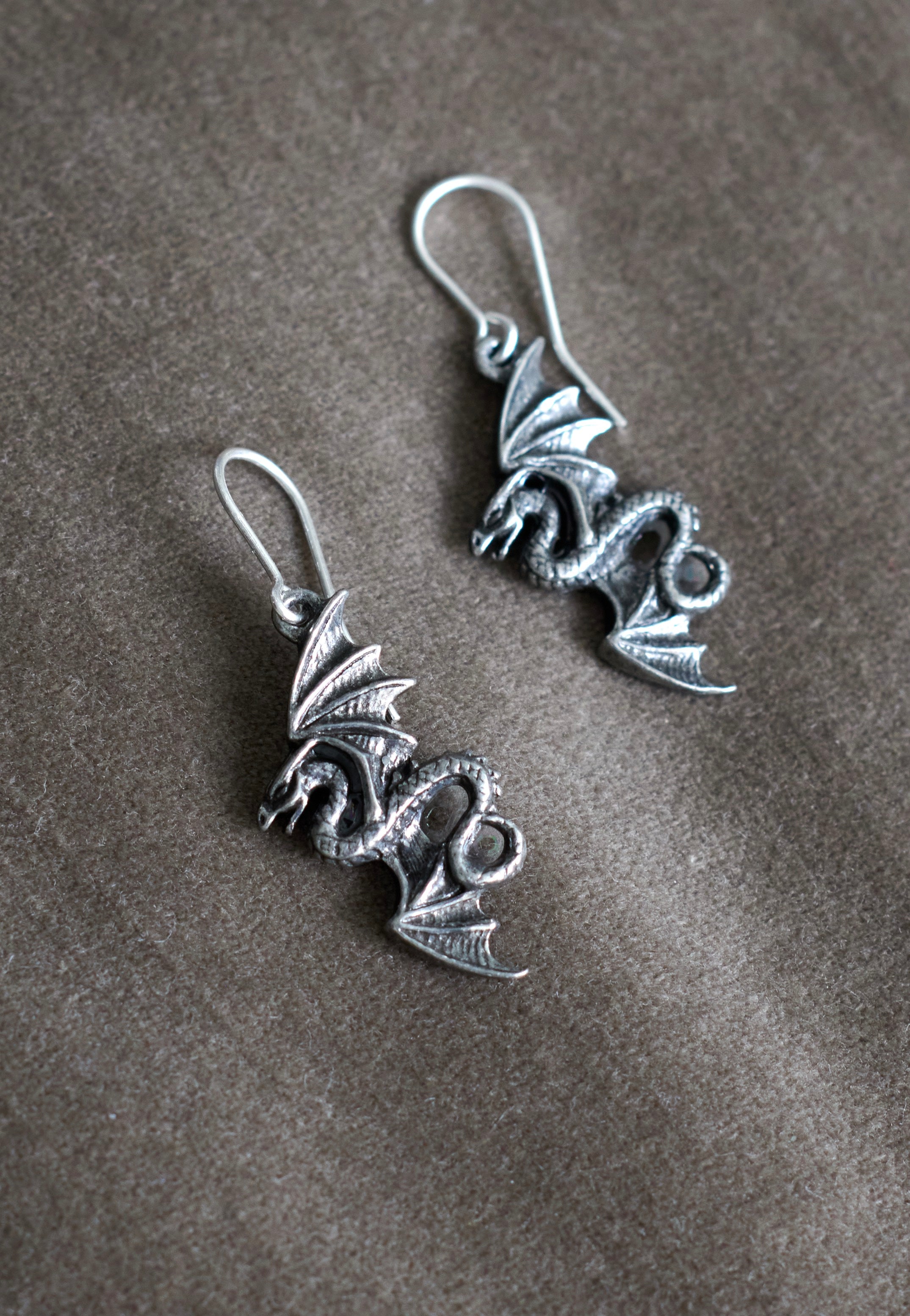 Alchemy England - Flight Of Airus Silver - Earrings