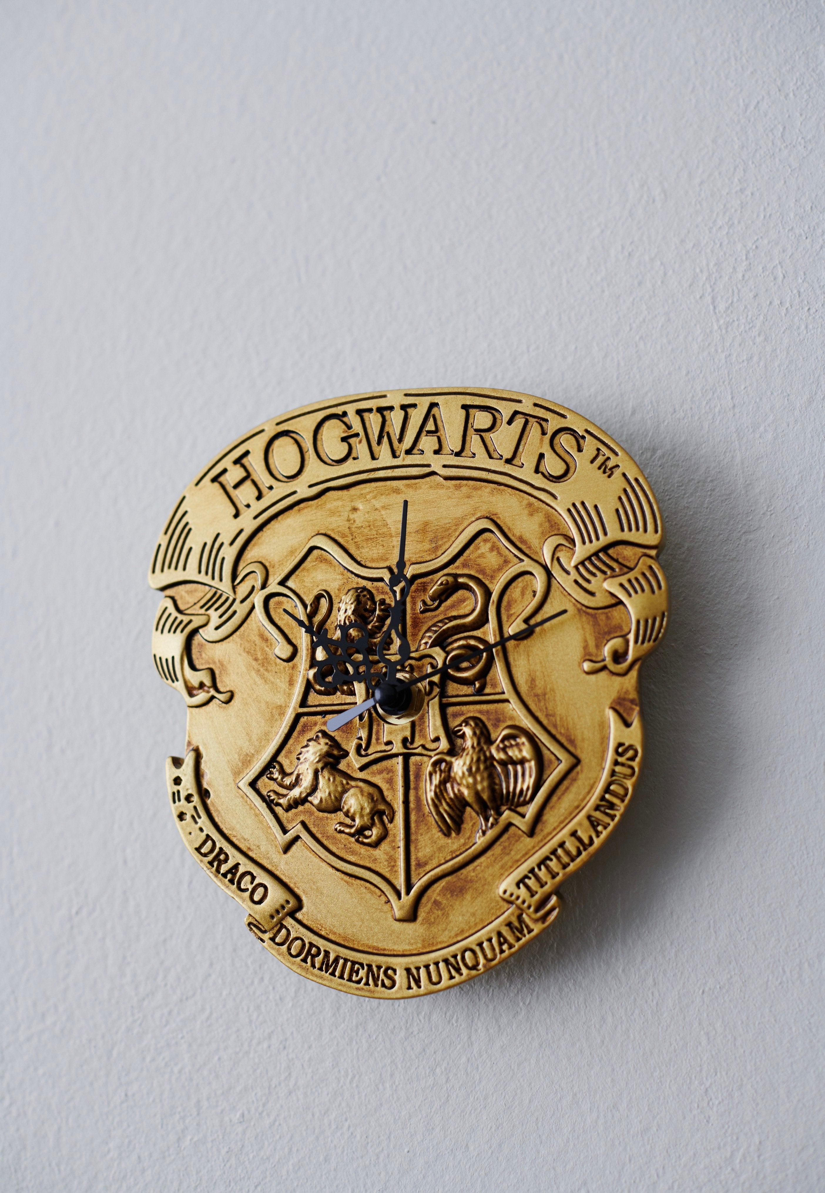 Harry Potter - Hogwarts Crest - Clock | Neutral-Image