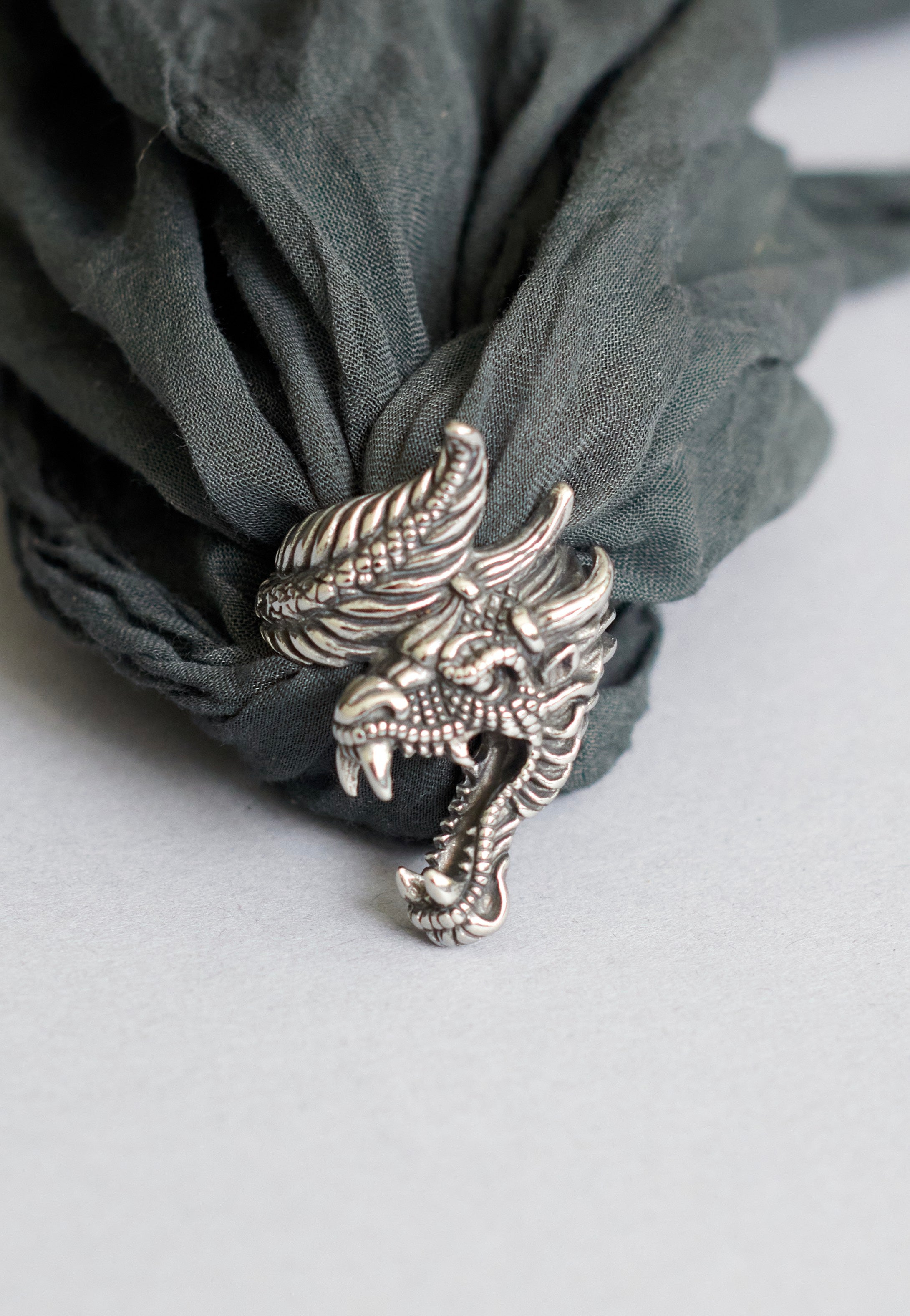 etNox - Drache Silver - Ring | Neutral-Image