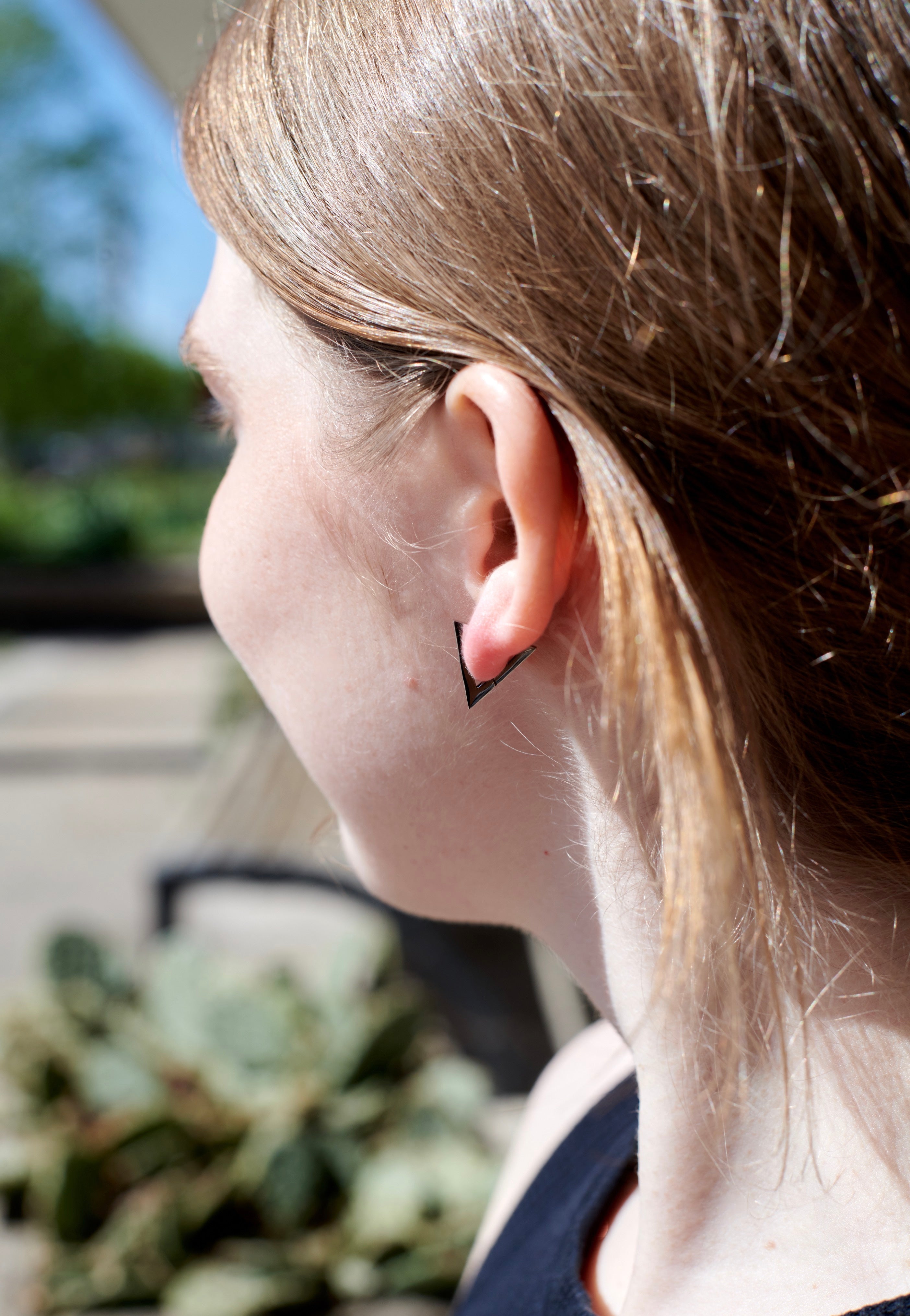 etNox - Dreieck Silver - Earrings | Neutral-Image