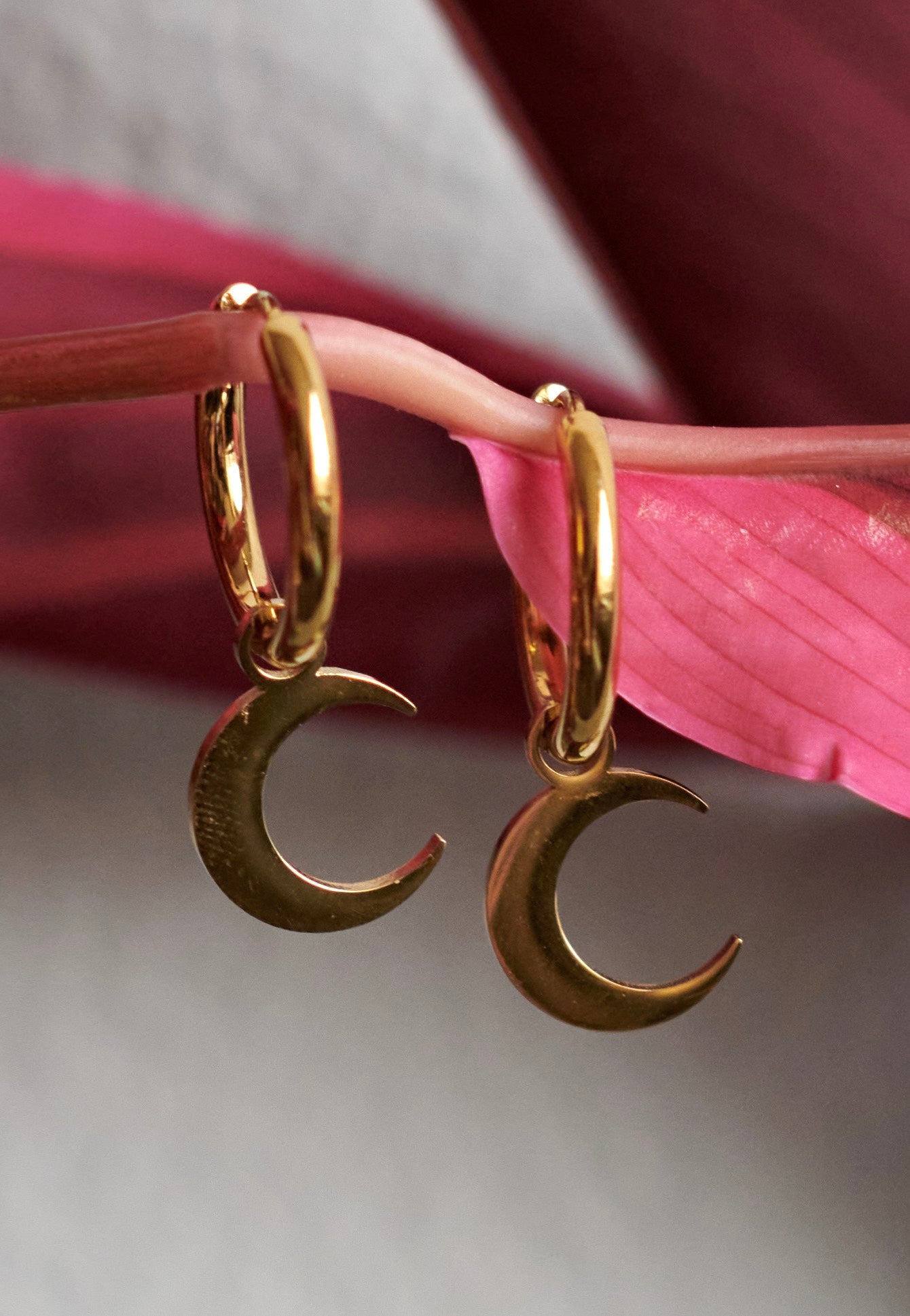 Wildcat - Little Moonchild Gold - Earrings | Neutral-Image