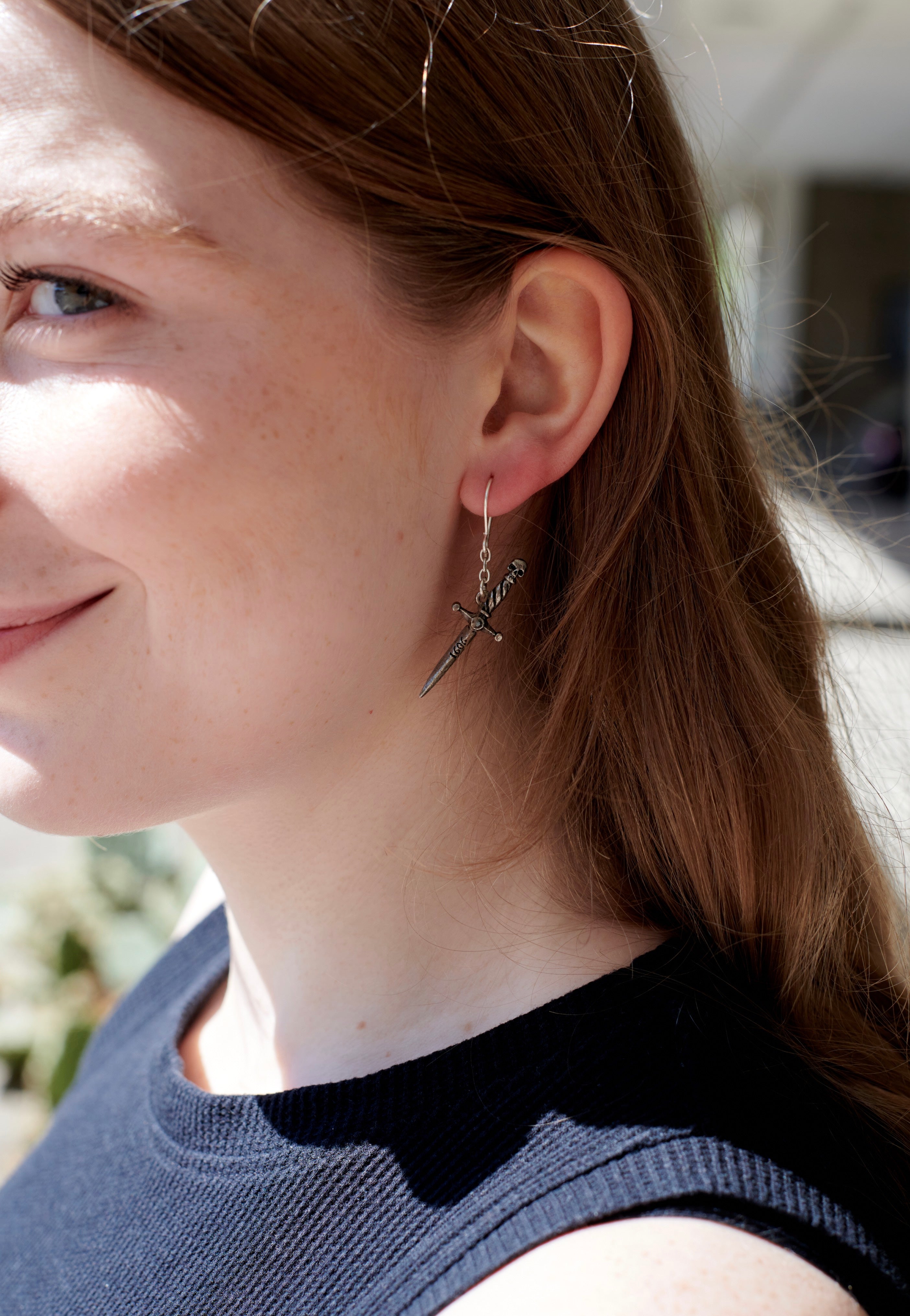 Alchemy England - Hand Of Macbeth Silver - Earrings | Neutral-Image