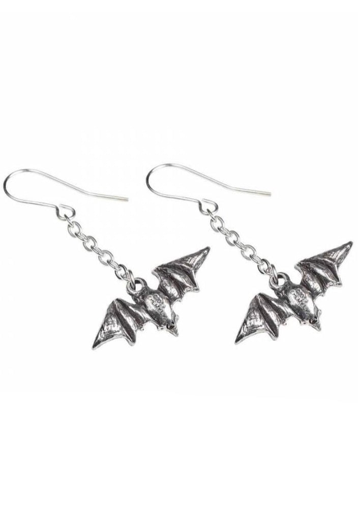 Alchemy England - Kiss The Night Silver - Earrings | Neutral-Image