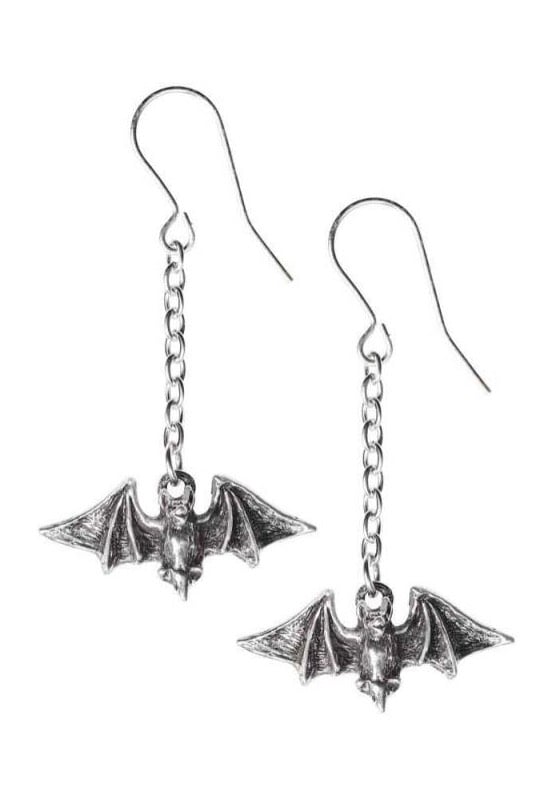 Alchemy England - Kiss The Night Silver - Earrings | Neutral-Image