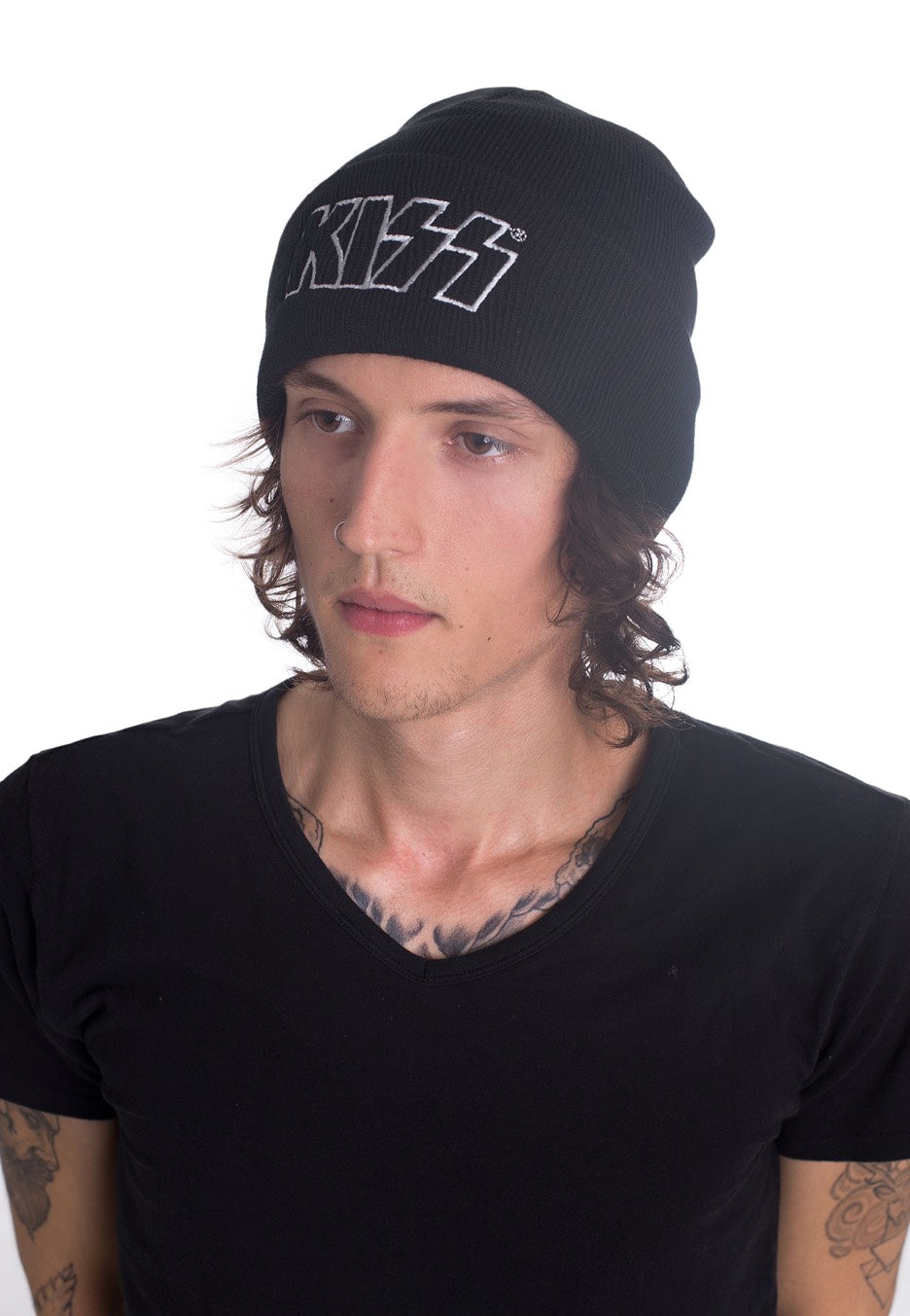 Kiss - White Logo - Beanie | Neutral-Image