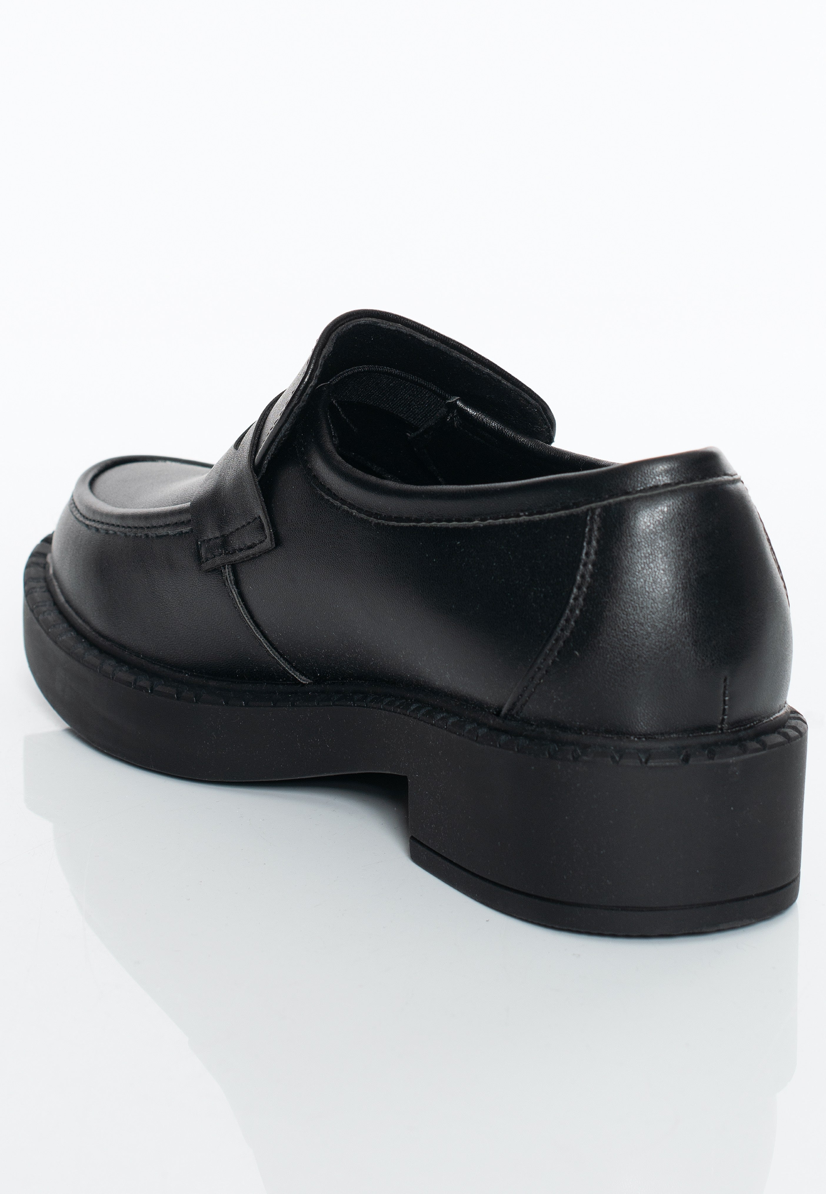 Koi Footwear - Dorado Black Tale Loafers Black - Girl Shoes | Women-Image