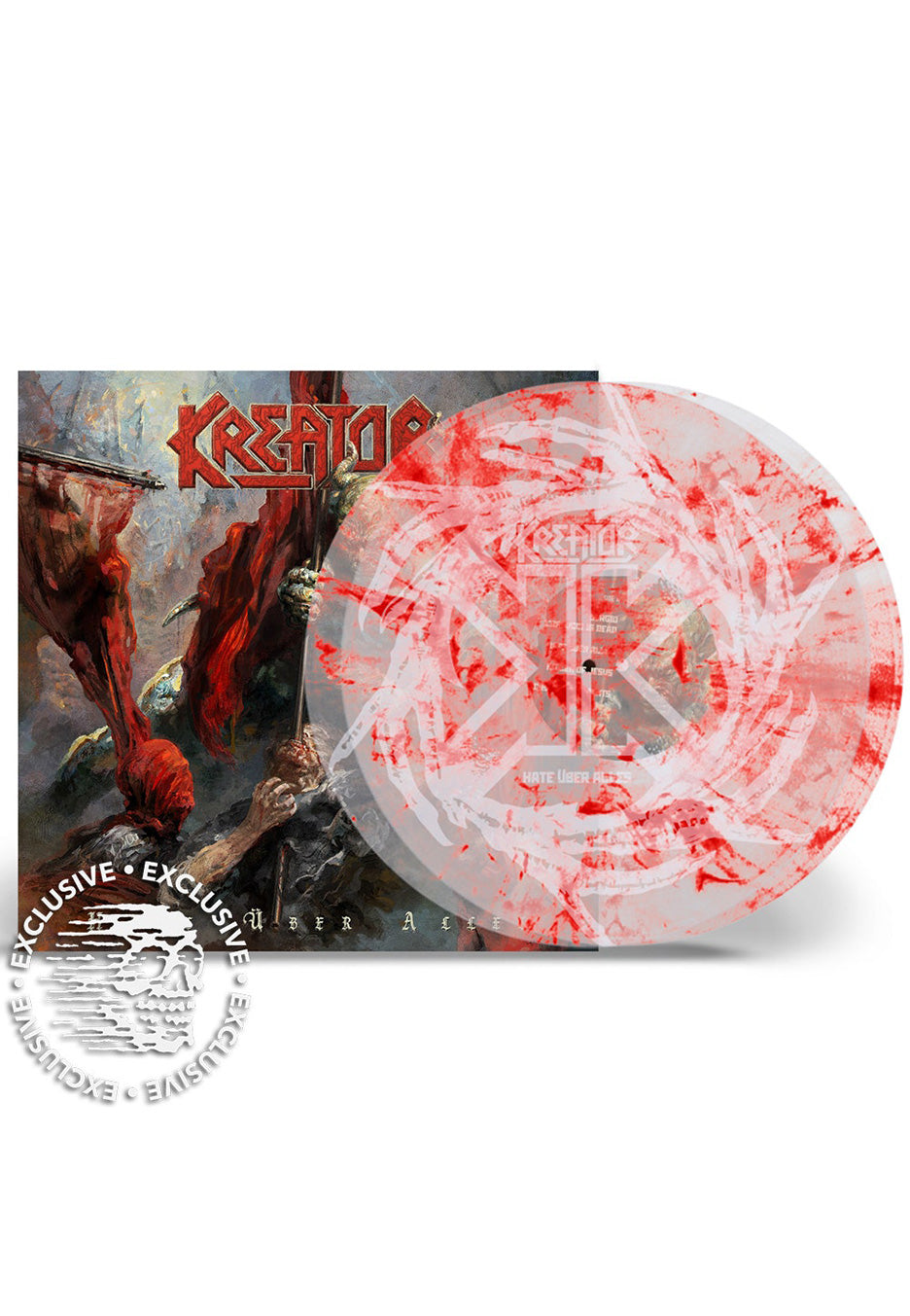 Kreator - Hate Über Alles Ltd. Clear/Red - Marbled 2 Vinyl | Neutral-Image