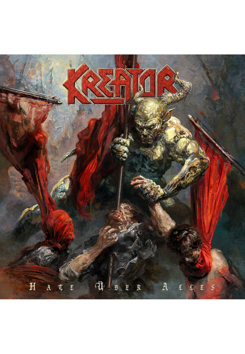 Kreator - Hate Über Alles Ltd. Clear/Red - Marbled 2 Vinyl | Neutral-Image