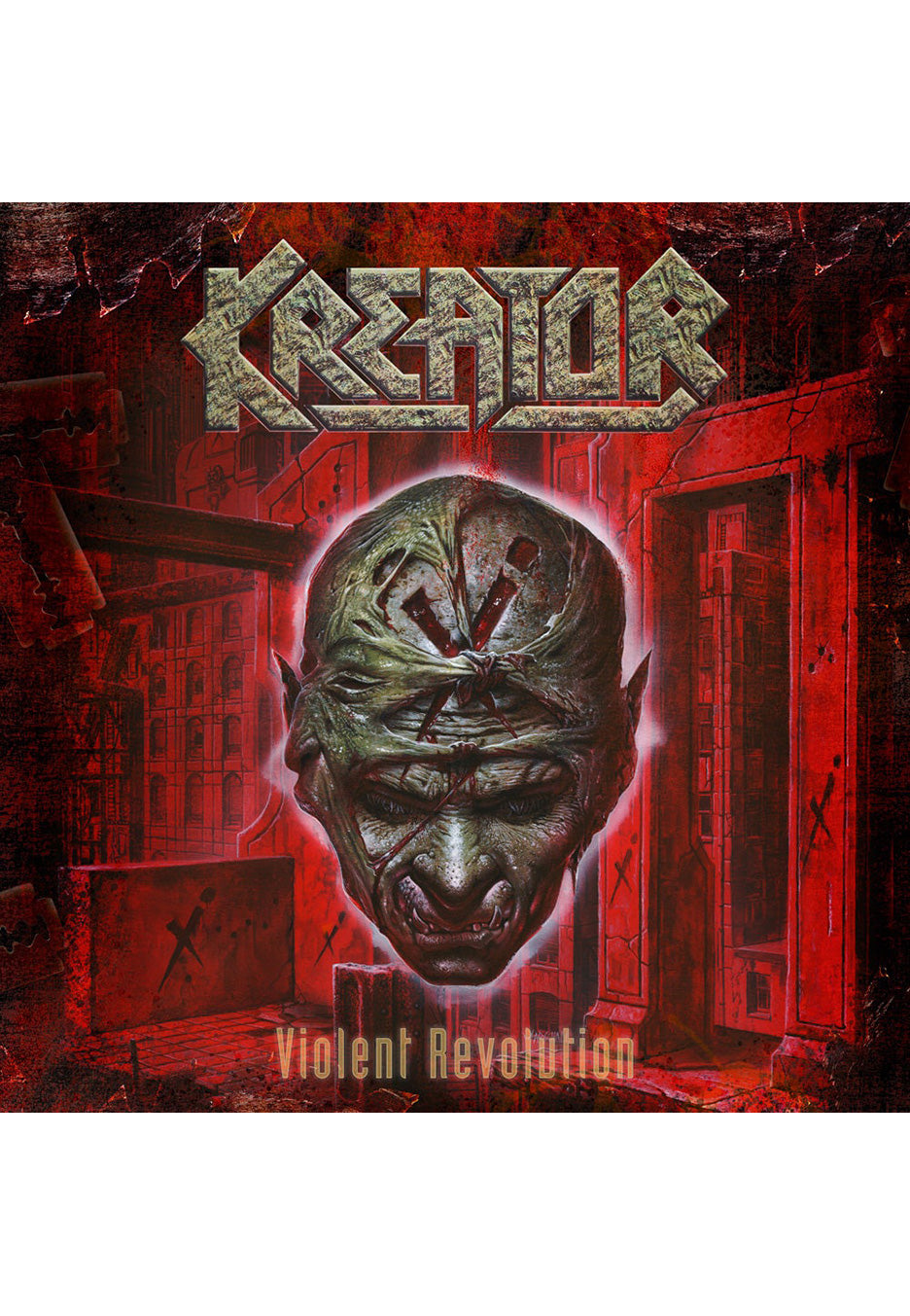 Kreator - Violent Revolution Red/Black - Splattered 2 Vinyl | Neutral-Image