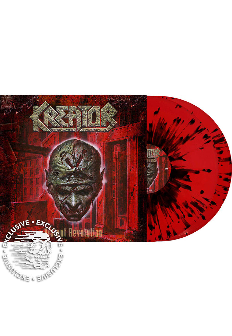 Kreator - Violent Revolution Red/Black - Splattered 2 Vinyl | Neutral-Image