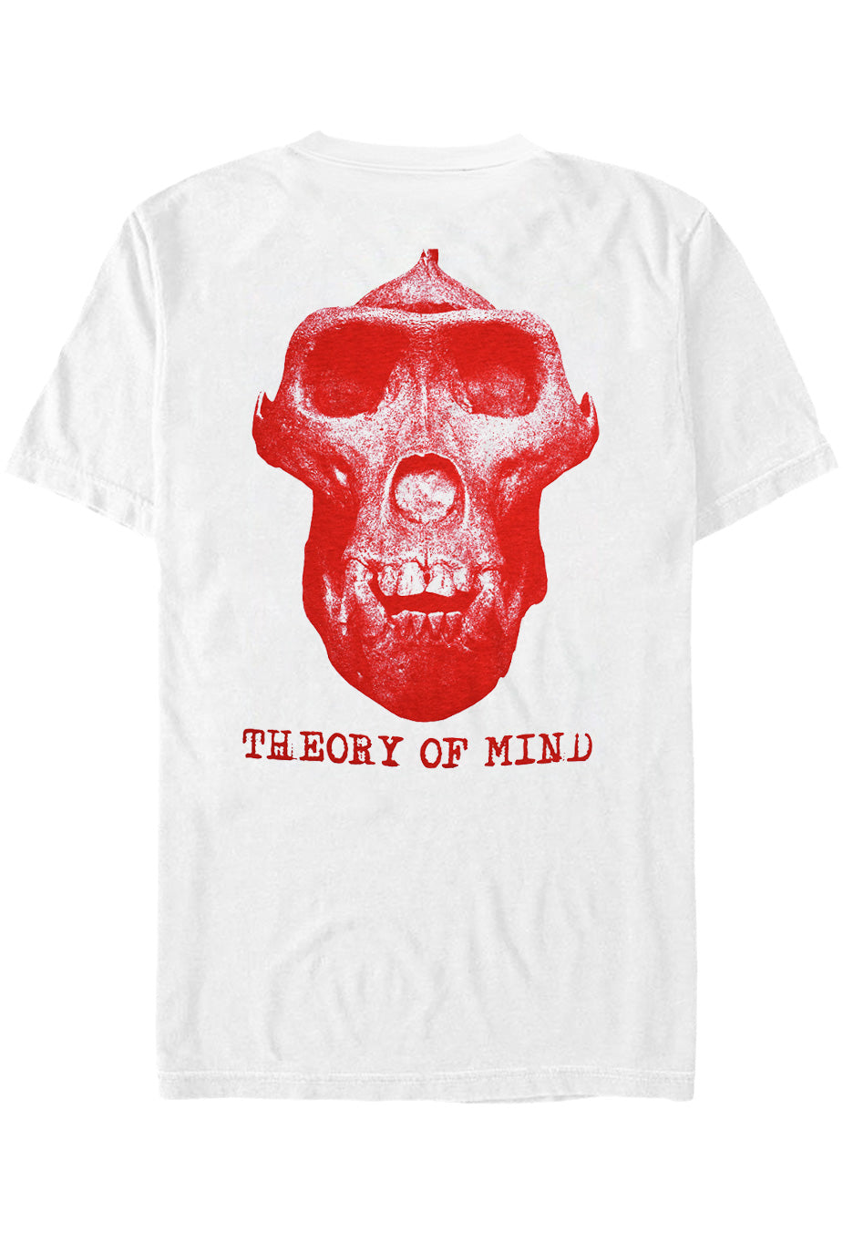 Kublai Khan - Monkey Skull White - T-Shirt | Neutral-Image