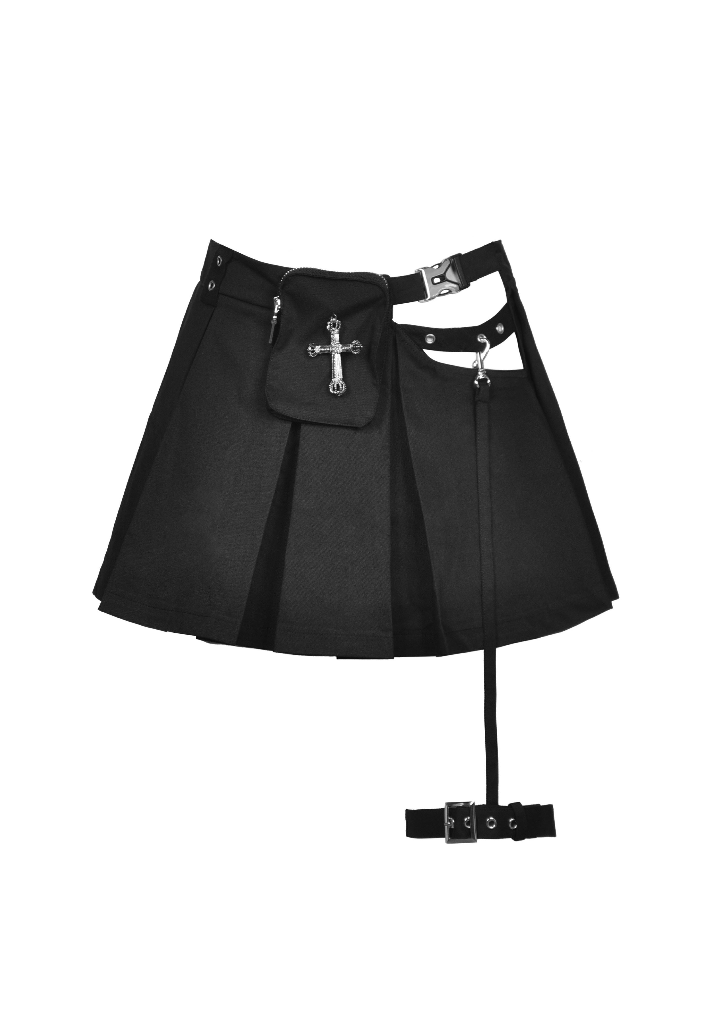 Dark In Love - Rebel Rock Cross Bag Black - Skirt | Women-Image