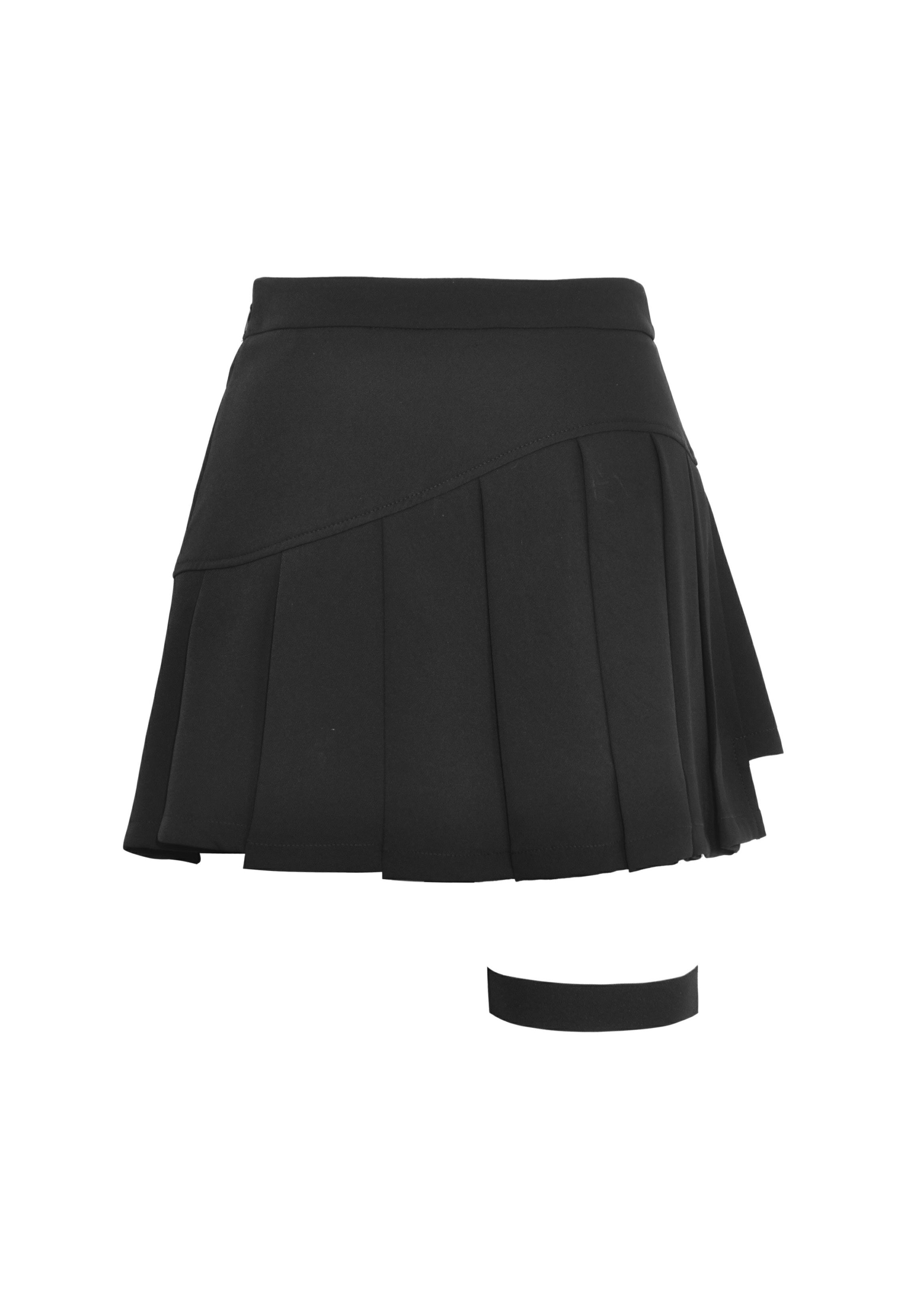 Dark In Love - Punk Rock Irreqular Black - Skirt | Women-Image