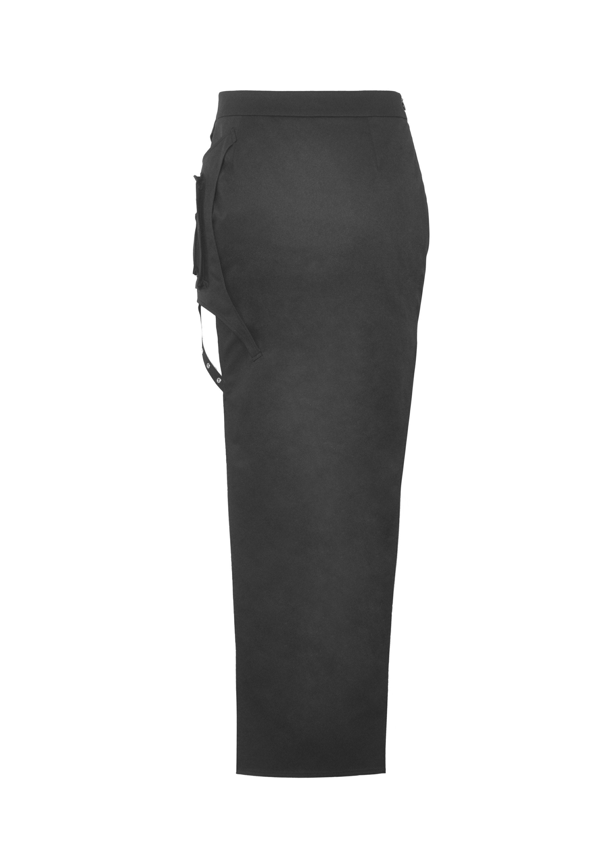 Dark In Love - Punk Rock Metal Side Bag Tight Black - Skirt | Women-Image