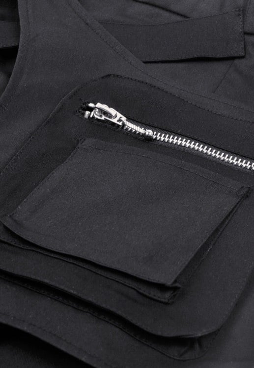 Dark In Love - Punk Rock Metal Side Bag Tight Black - Skirt