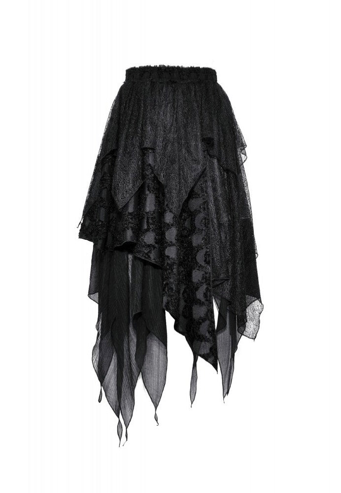 Dark In Love - Punk Messy Long - Skirt | Women-Image