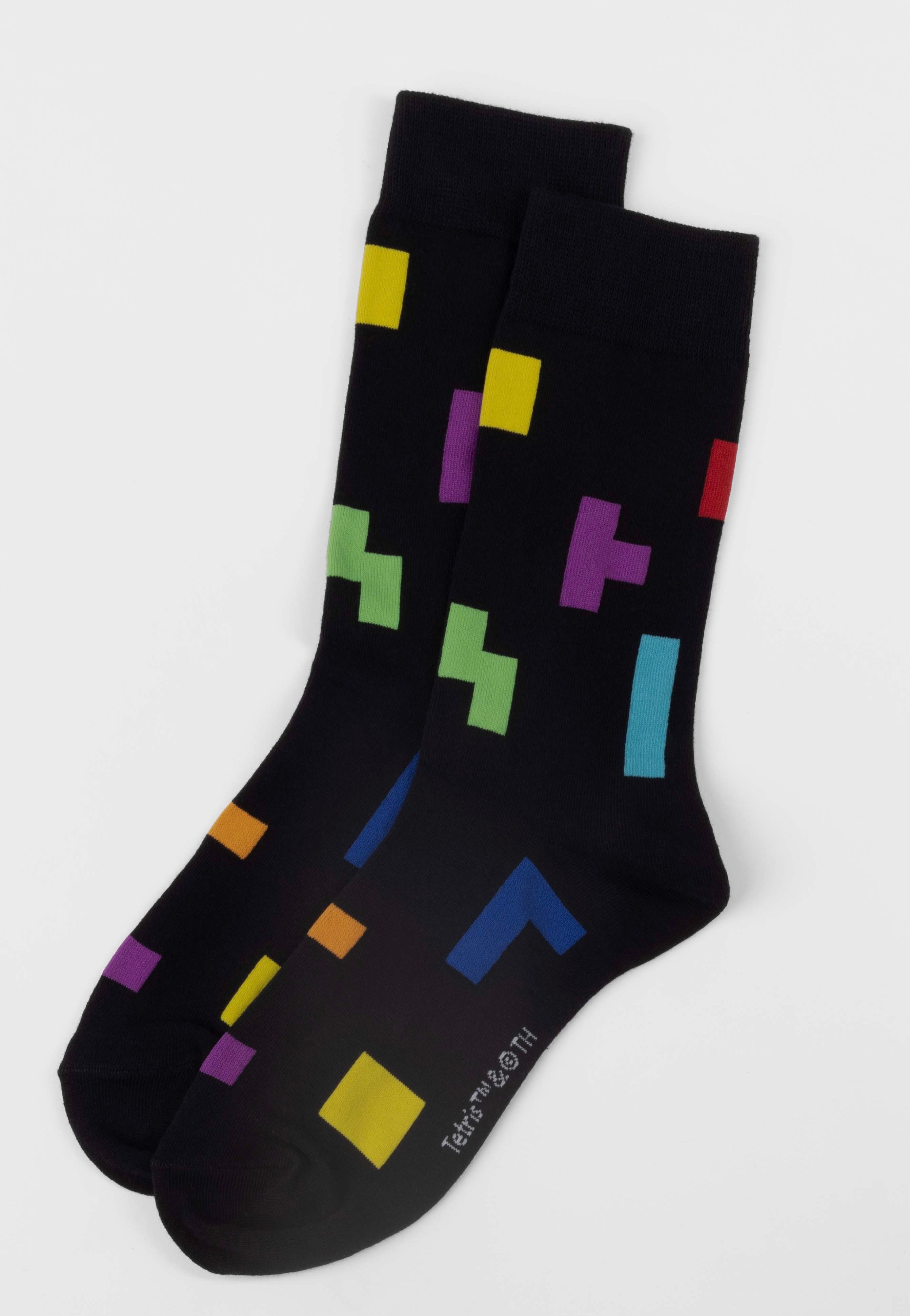 Tetris - Tetriminos Pattern - Socks | Neutral-Image