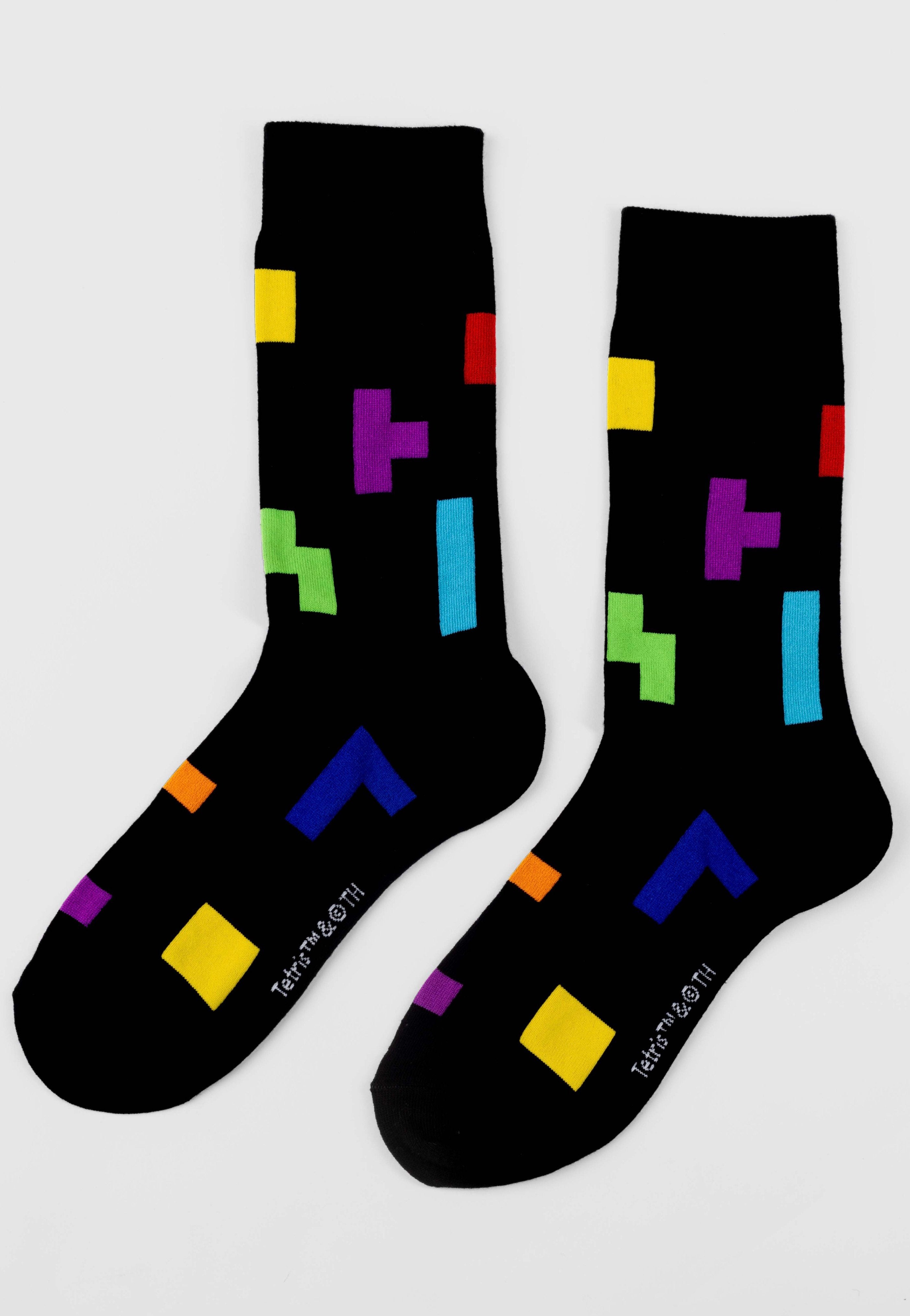 Tetris - Tetriminos Pattern - Socks | Neutral-Image