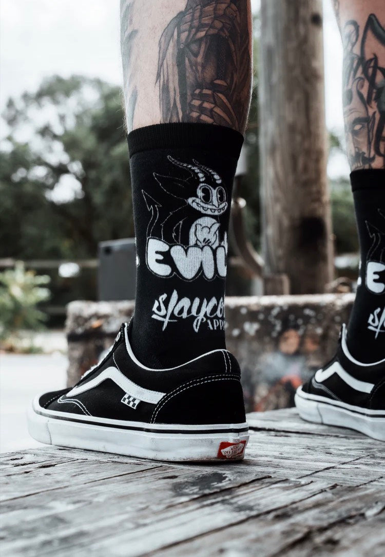 Stay Cold Apparel - Leave Me Alone Black - Socks | Neutral-Image