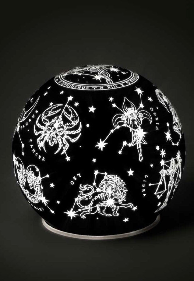 Alchemy England - Alchemy Astrology Globe - Lamp | Neutral-Image