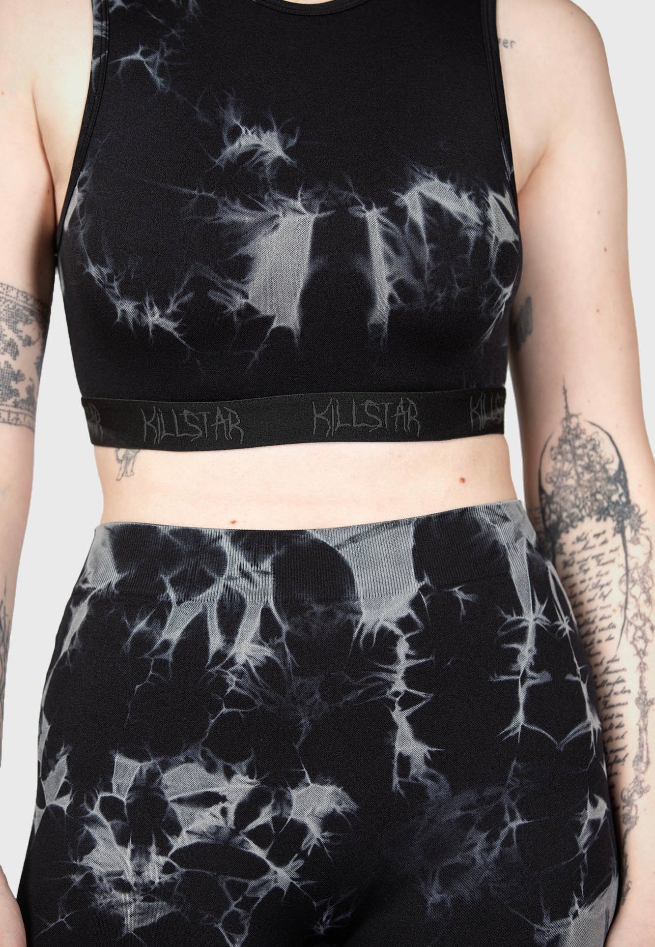 Killstar - Leshy Crop Black - Top | Women-Image