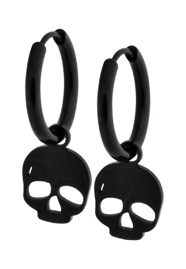 Wildcat - Little Skull Black - Earrings | Neutral-Image