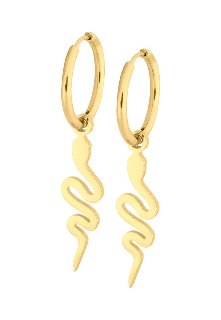 Wildcat - Little Snake Gold - Earrings | Neutral-Image