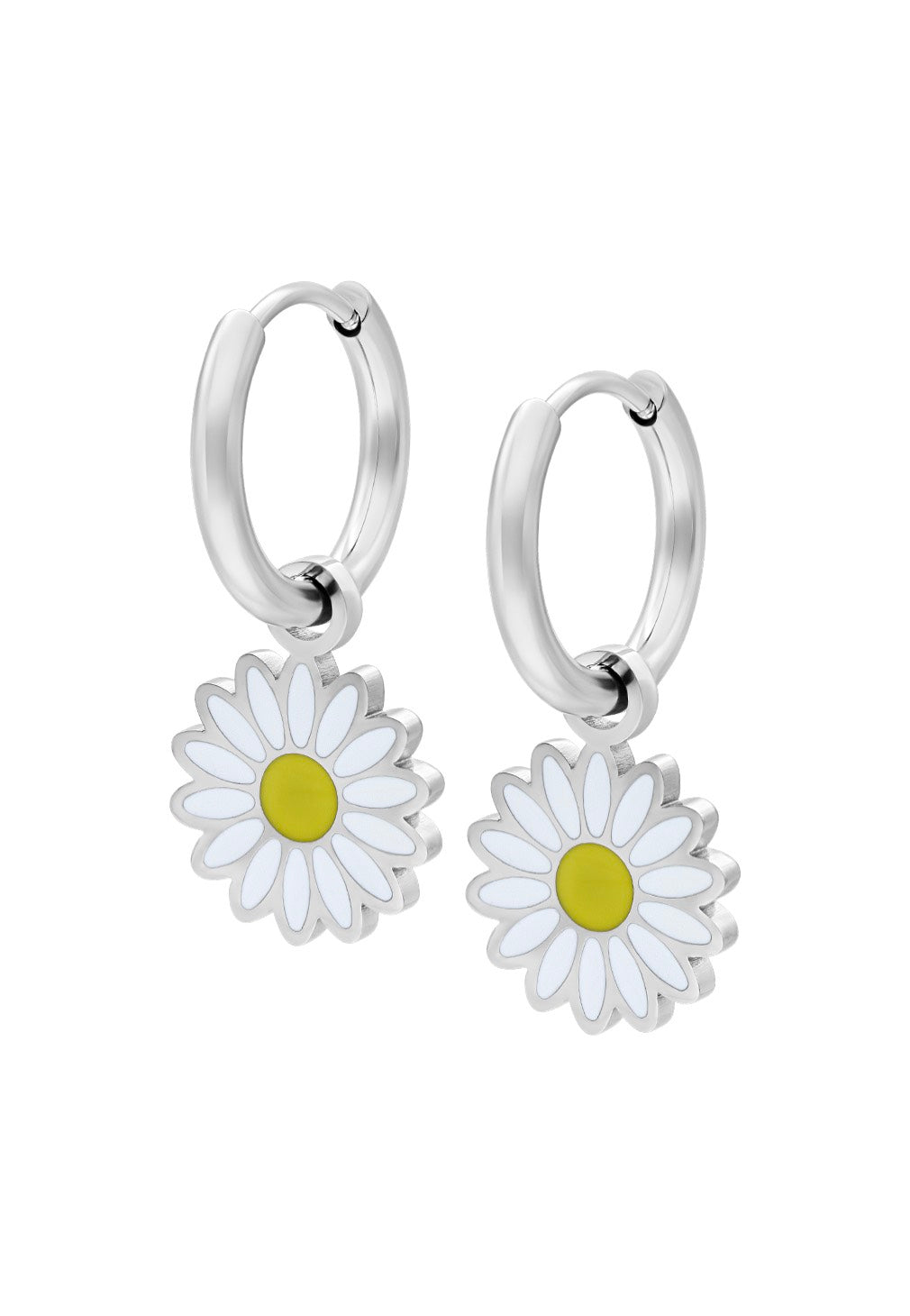 Wildcat - Little Daisy Silver - Earrings | Neutral-Image