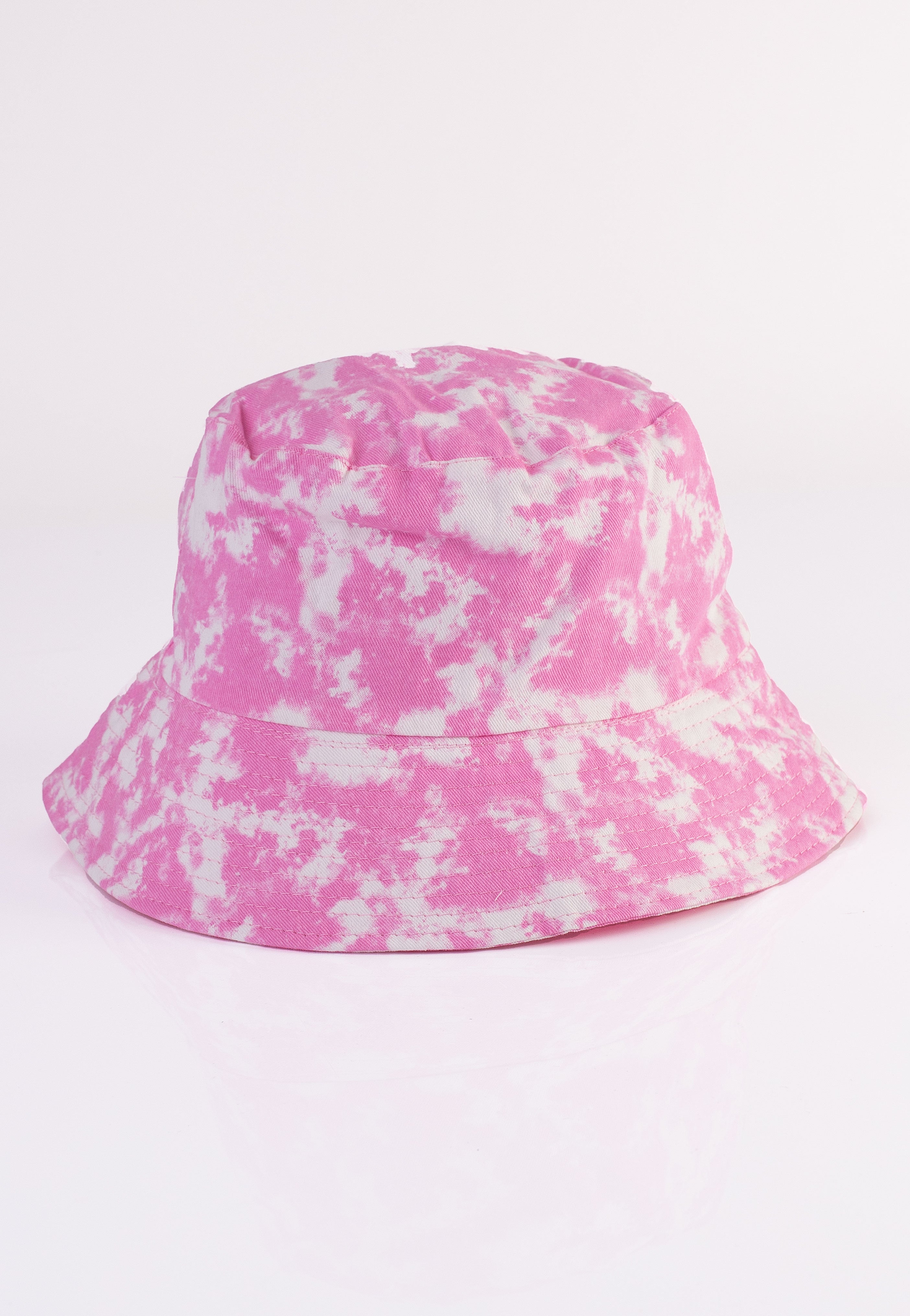 Lilo & Stitch - Stitch Face Pink Tie Dye - Bucket Hat | Neutral-Image