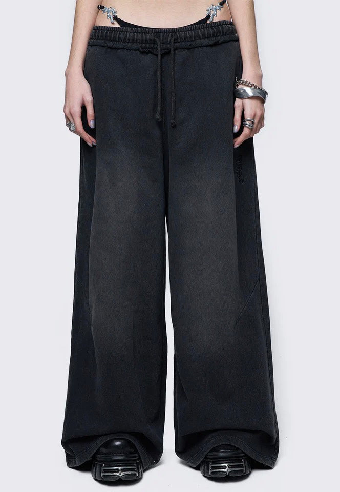 Minga London - Liv Black Wash - Sweat Pants | Women-Image