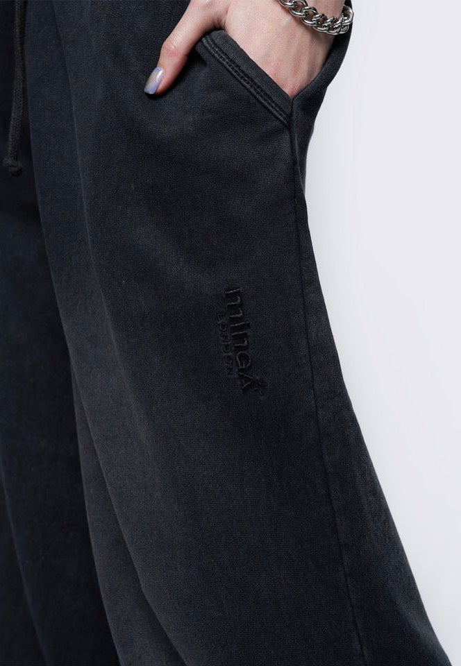 Minga London - Liv Black Wash - Sweat Pants | Women-Image