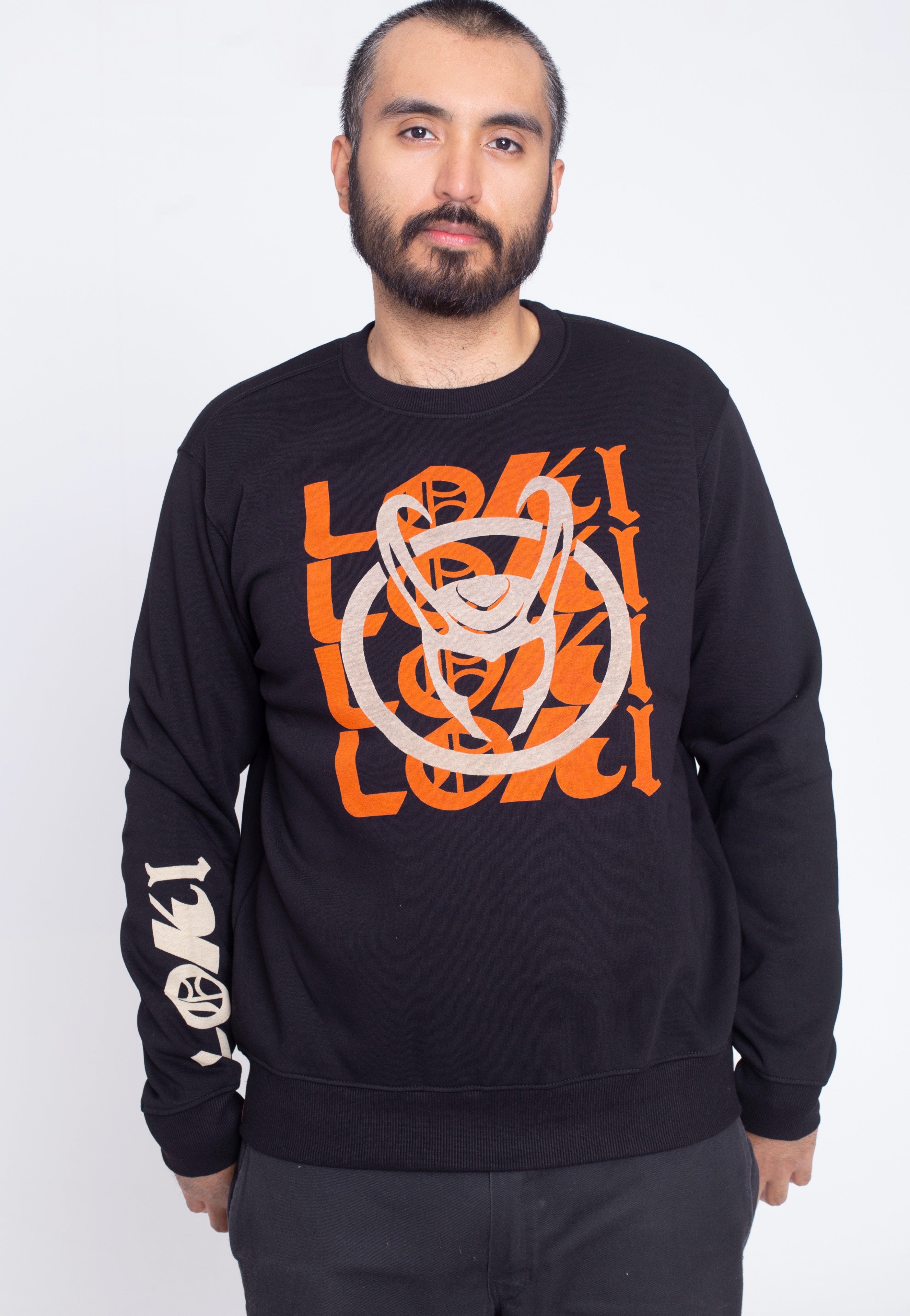 Loki - Logo Text - Sweater | Men-Image