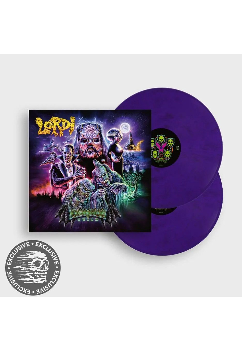 Lordi - Screem Writers Guild Purple/Black - Marbled 2 Vinyl | Neutral-Image