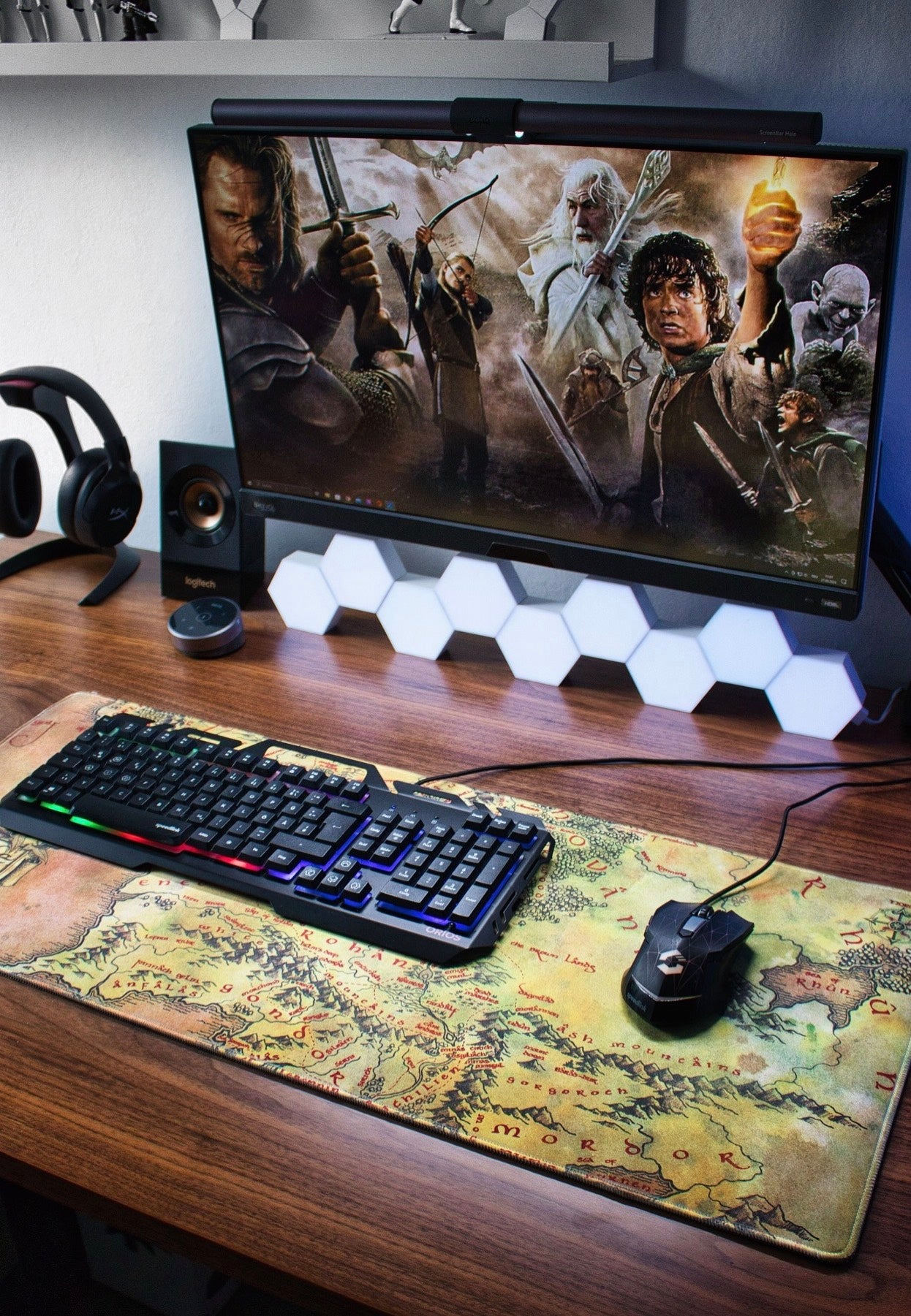 The Lord Of The Rings - Middle Earth - Mousepad | Neutral-Image