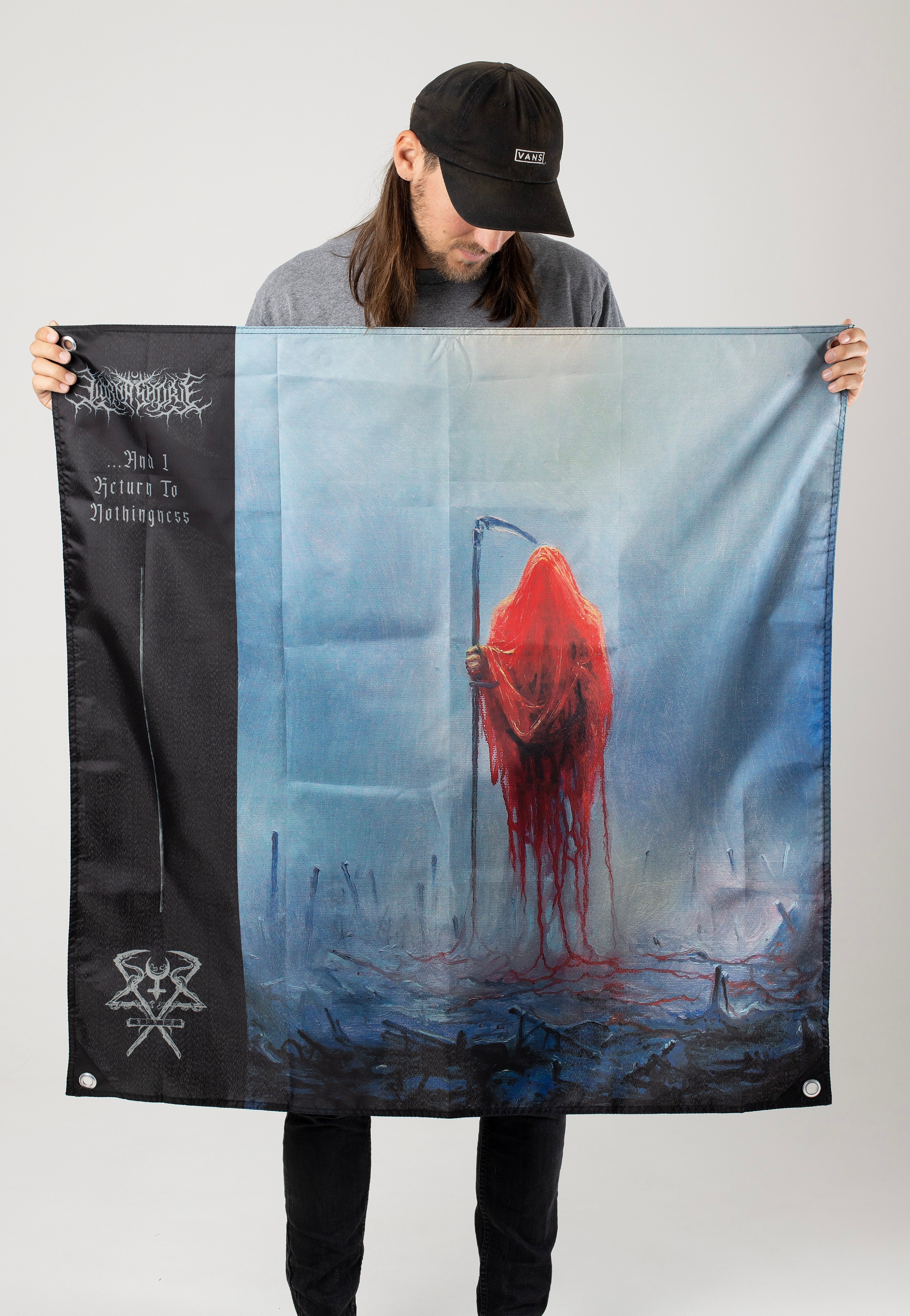 Lorna Shore - And I Return To Nothingness Cover - Flagge | Neutral-Image