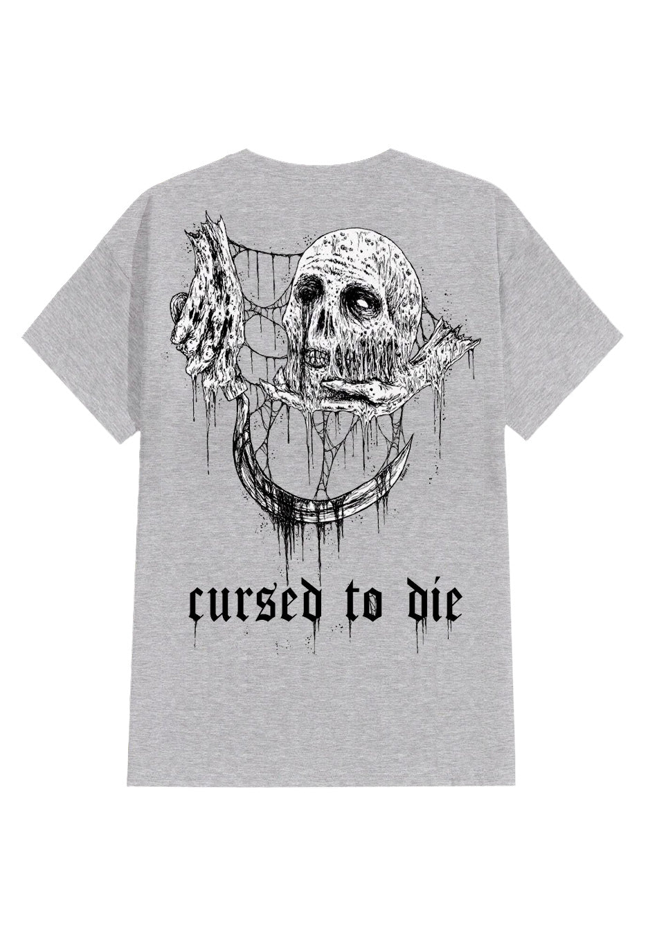 Lorna Shore - Cursed To Die Sportsgrey - T-Shirt | Neutral-Image